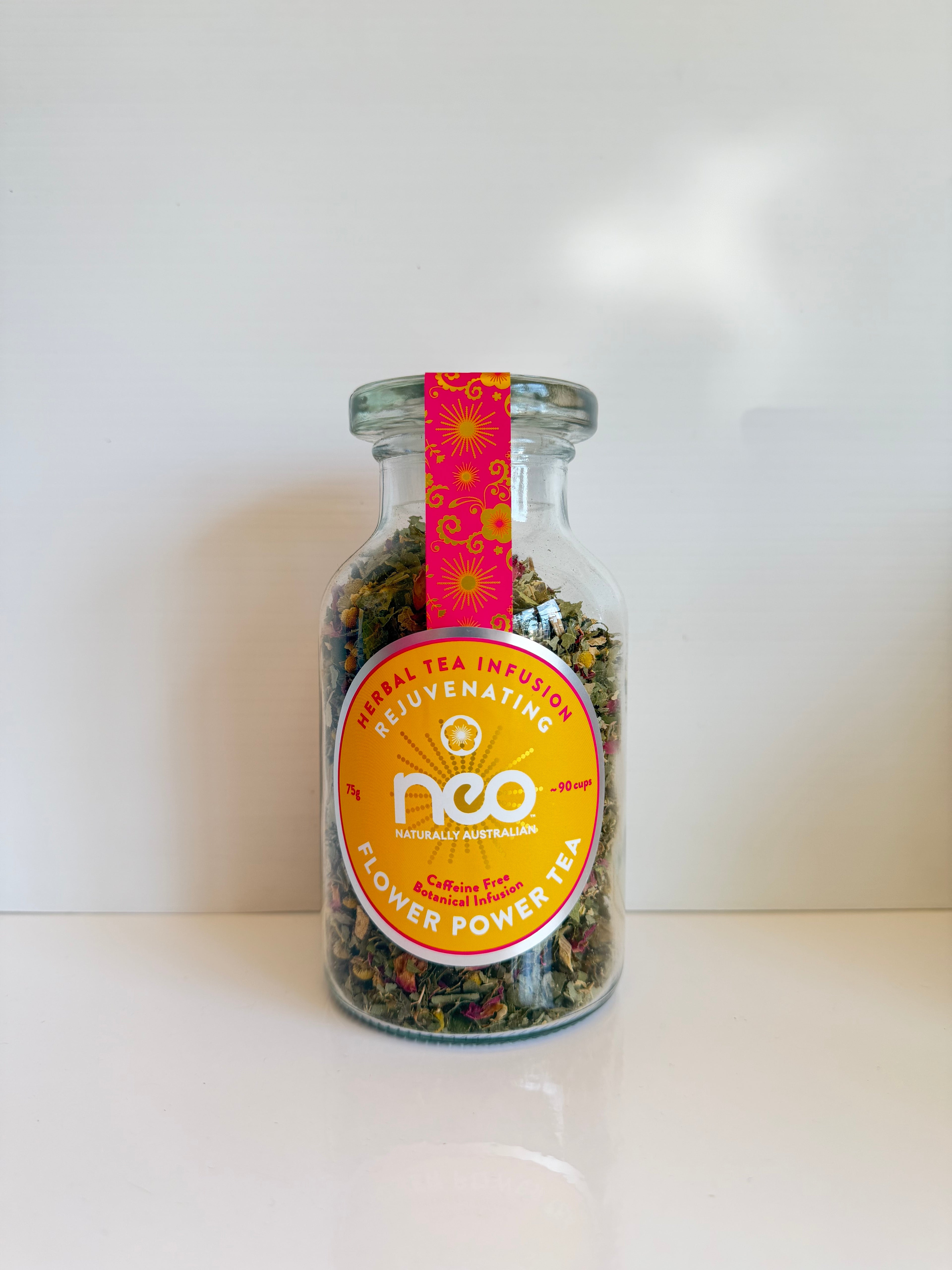 Flower Power Herbal Tea Infusion 75g Jar