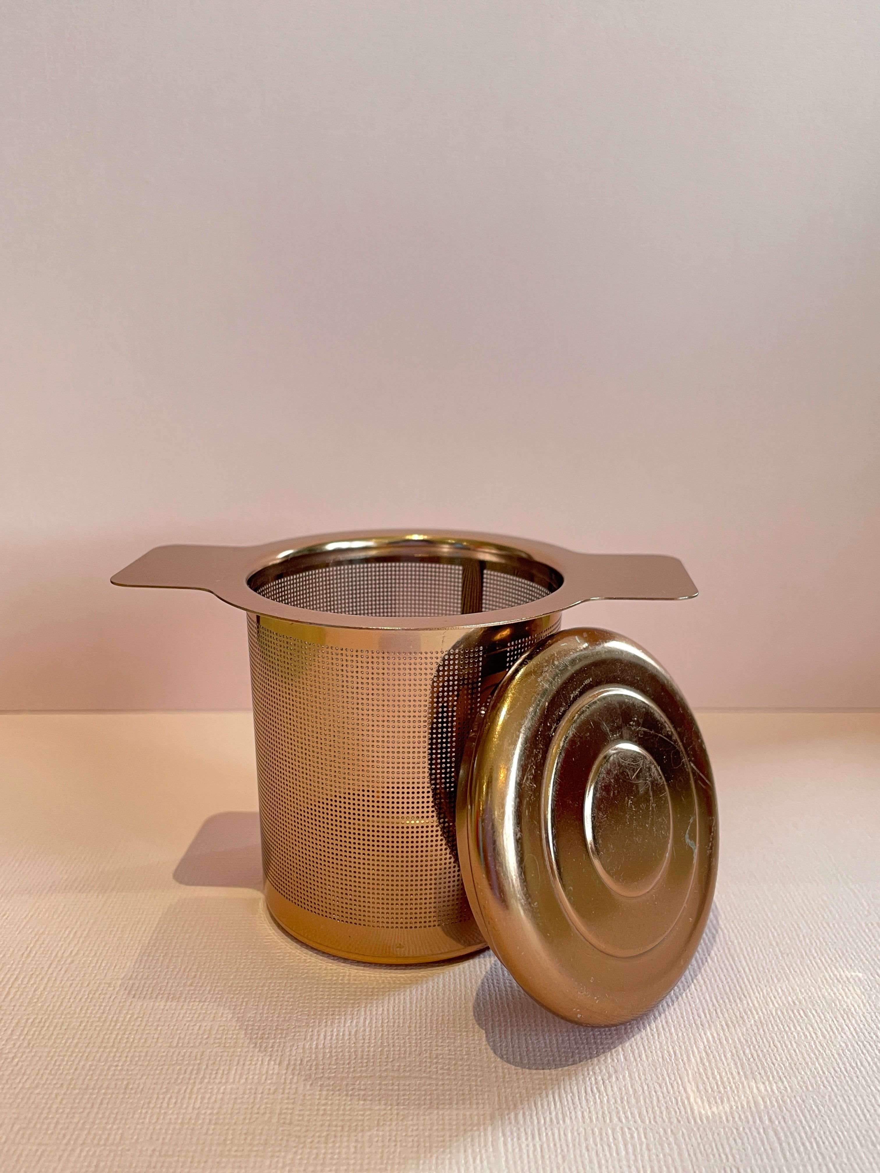 Rose Gold Tea Cup Infuser