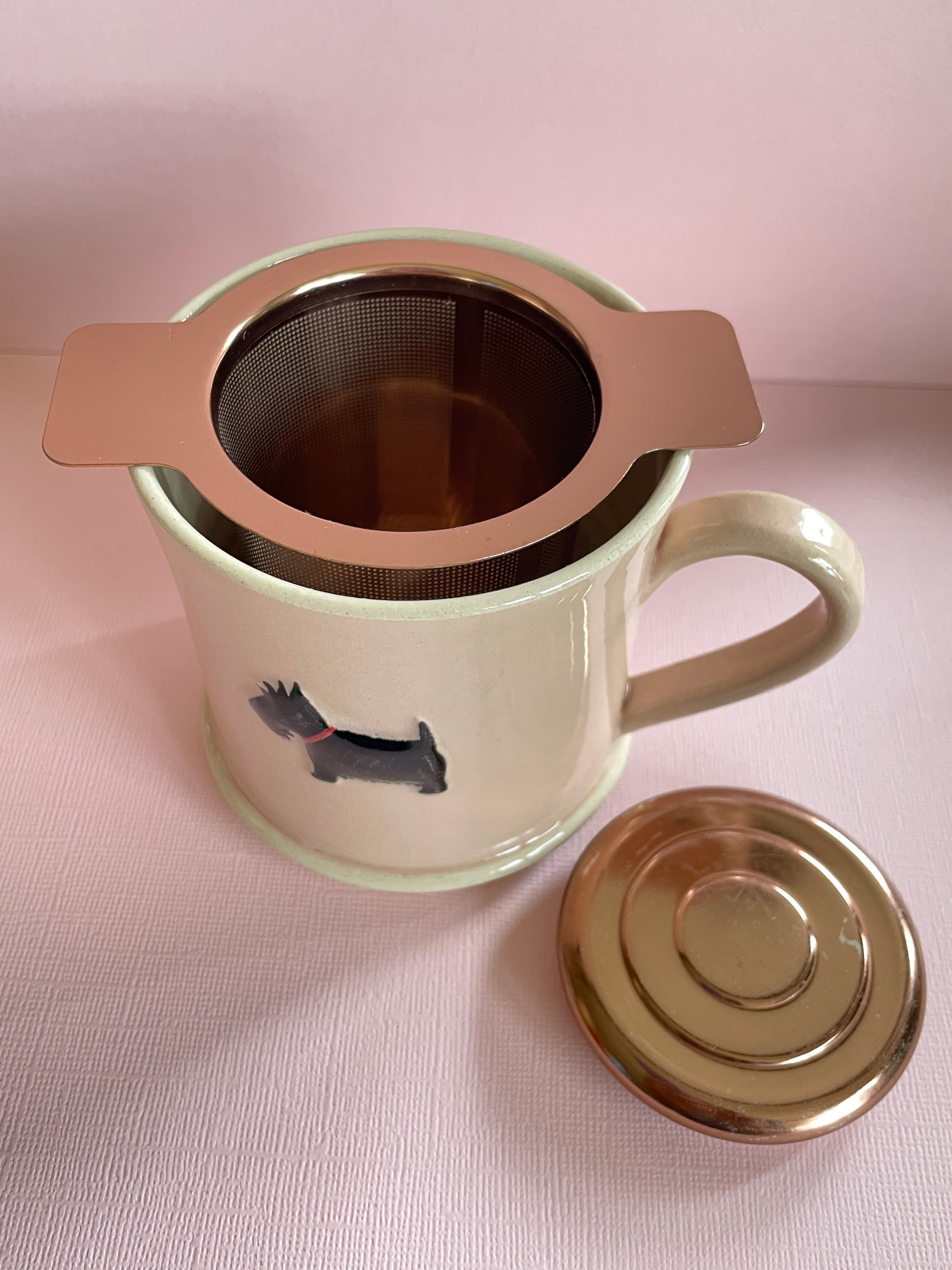 Rose Gold Tea Cup Infuser