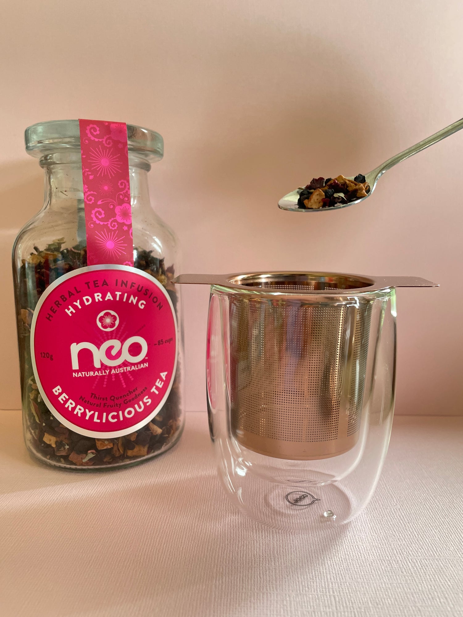 Rose Gold Tea Cup Infuser