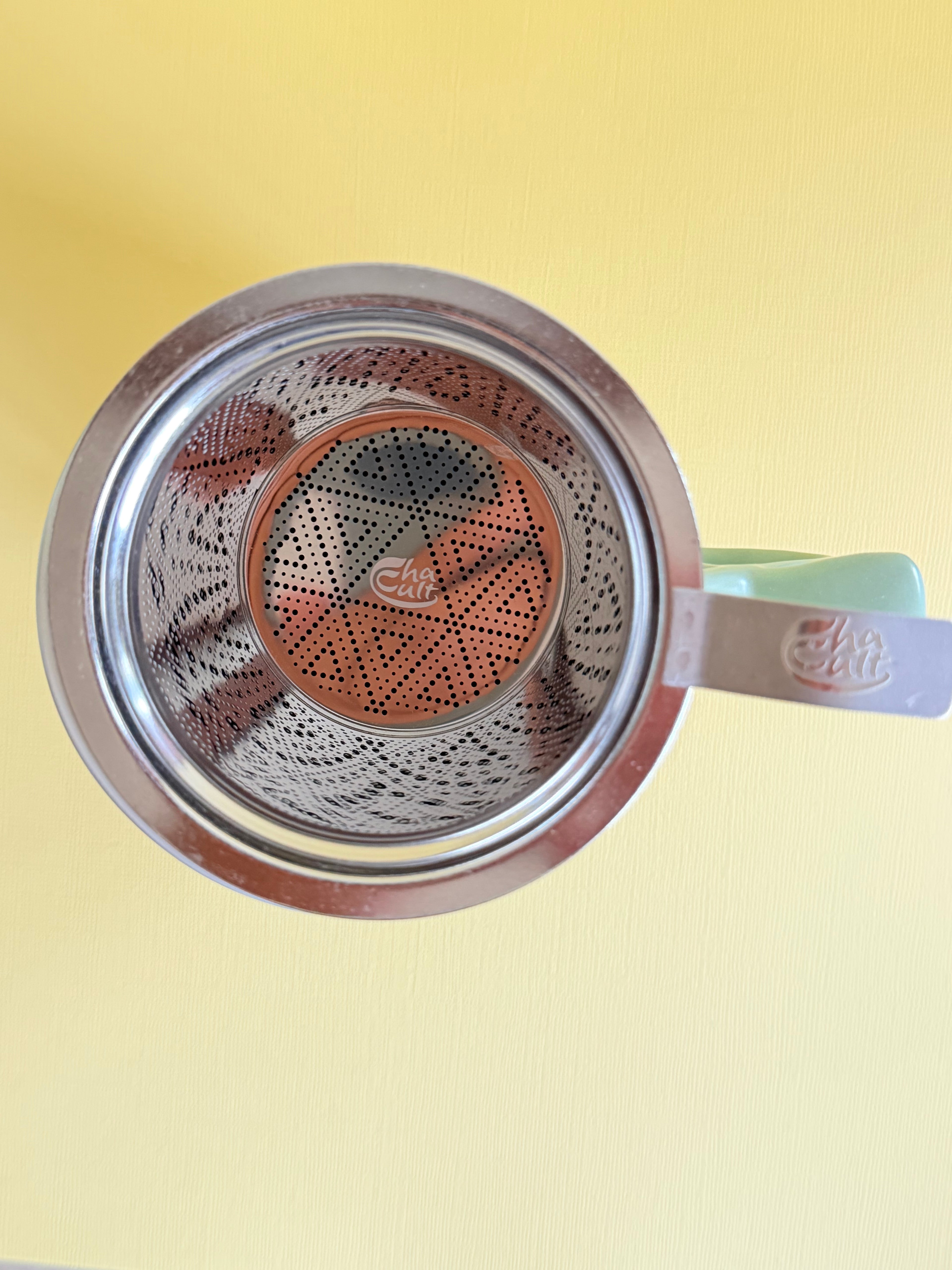 Tall Green Tea Mug with Infuser