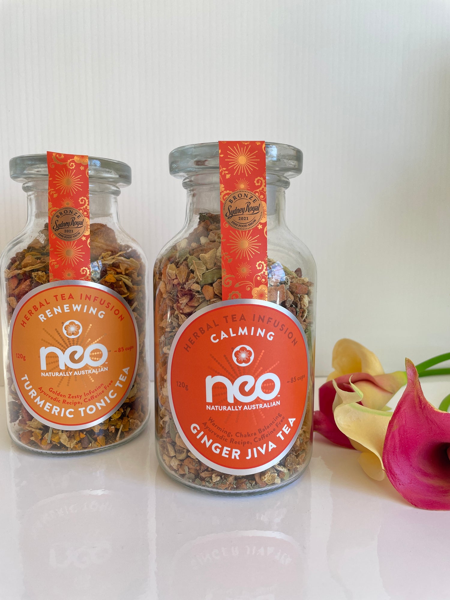 Ginger & Turmeric Teas