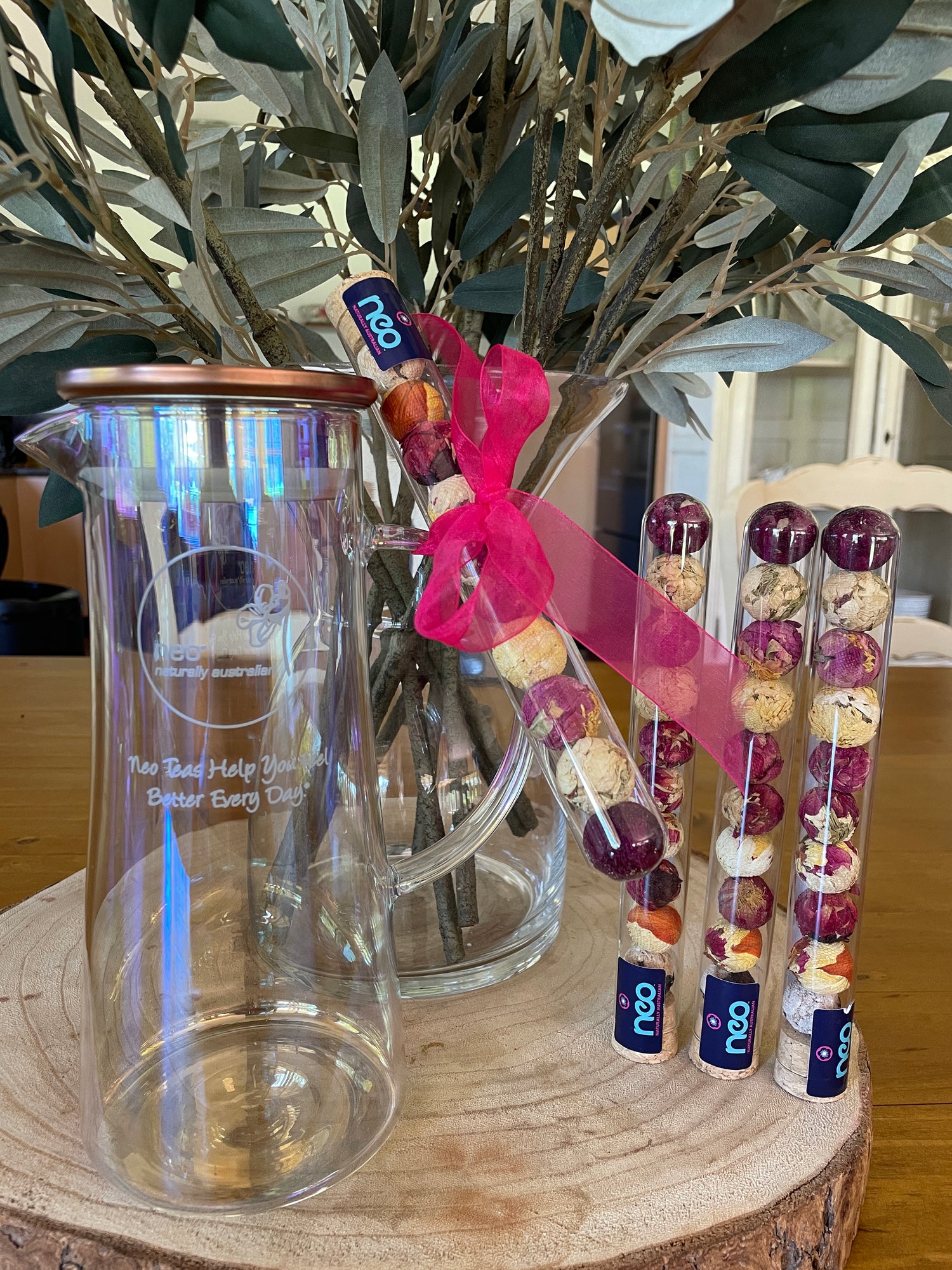 Blooming Tea Balls & Brew Set