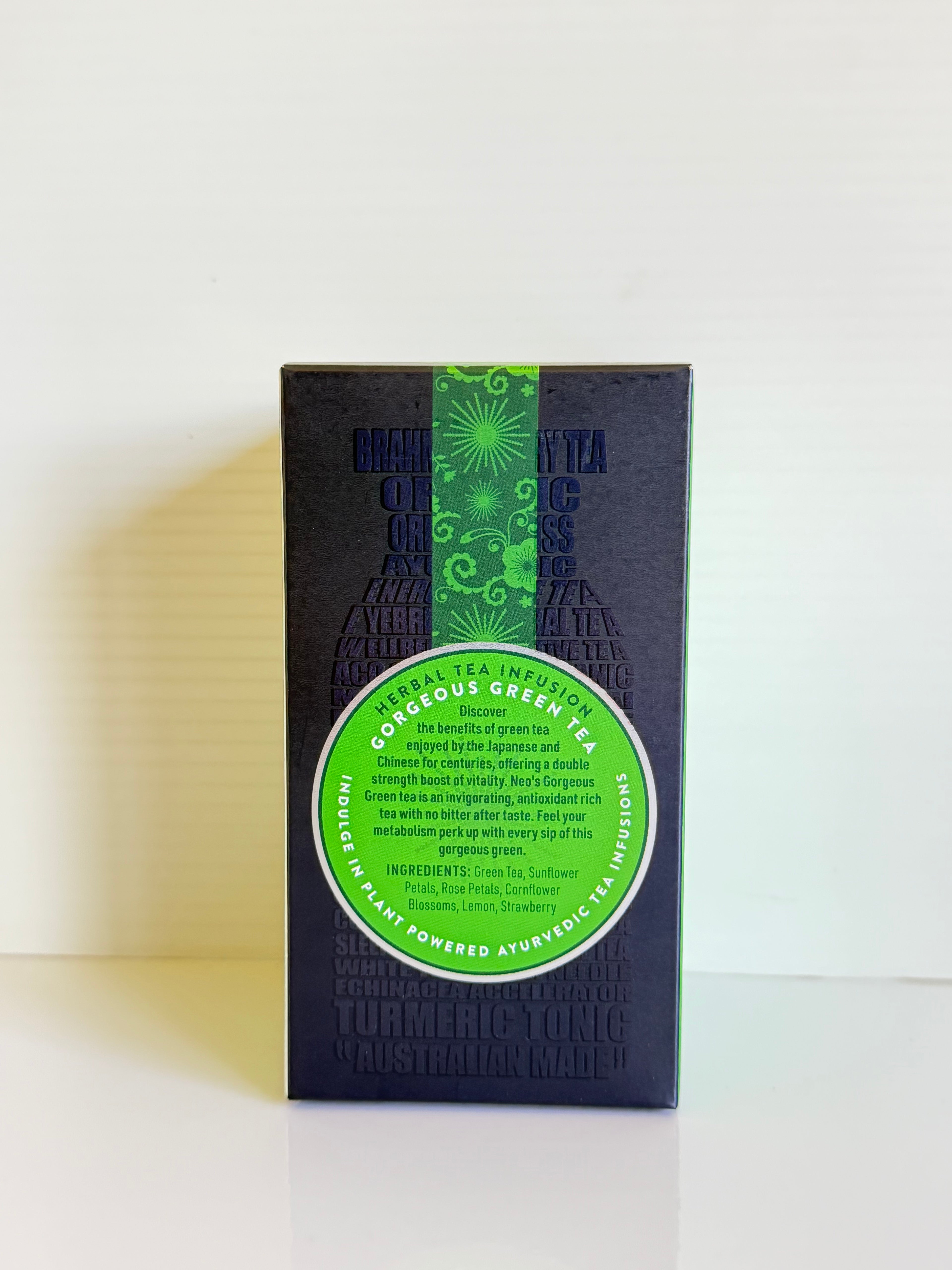 Gorgeous Green Tea – 6 Box Bulk Pack (Pyramid Teabags)