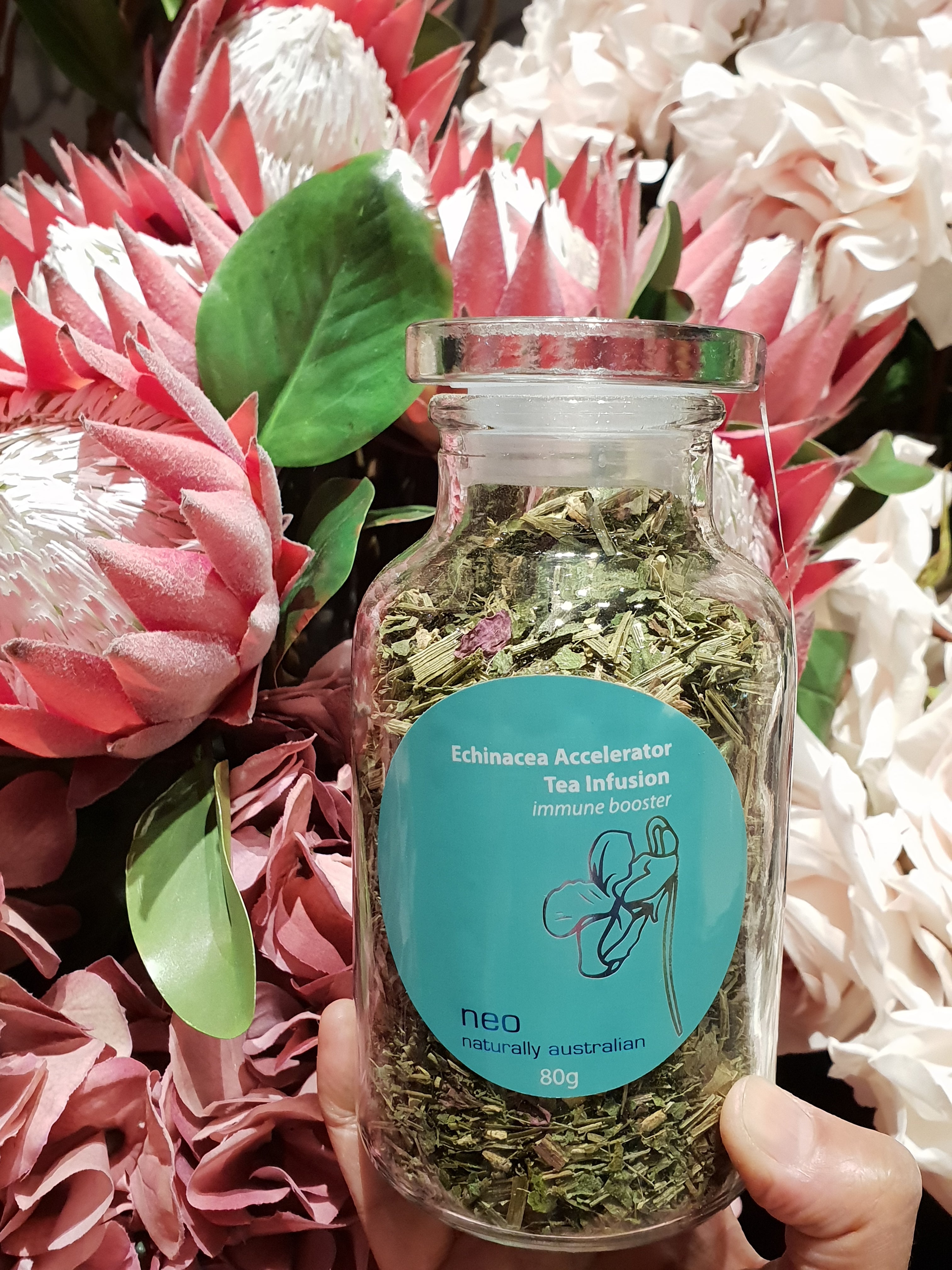Echinacea Accelerator Tea Jar 80g