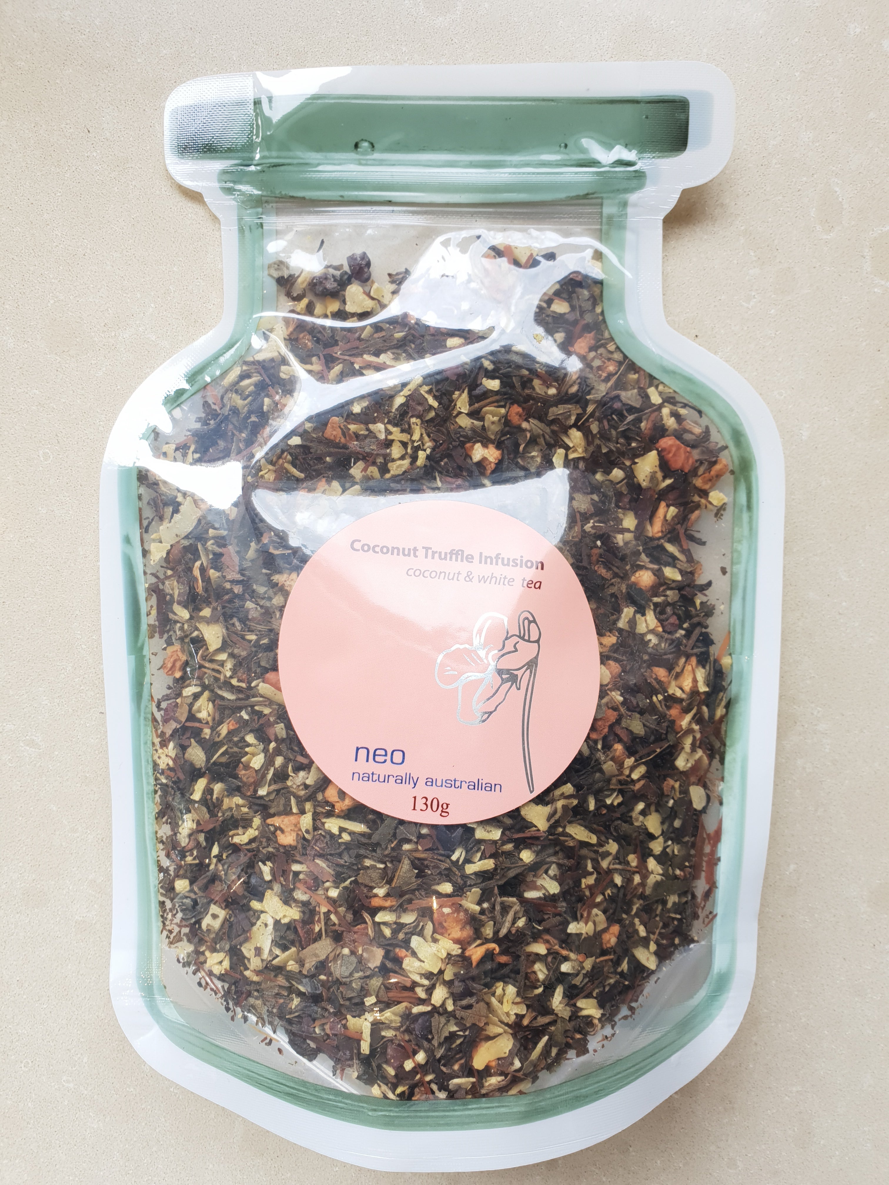 Coconut Tea 140g Refill - Coconut Truffle Tea