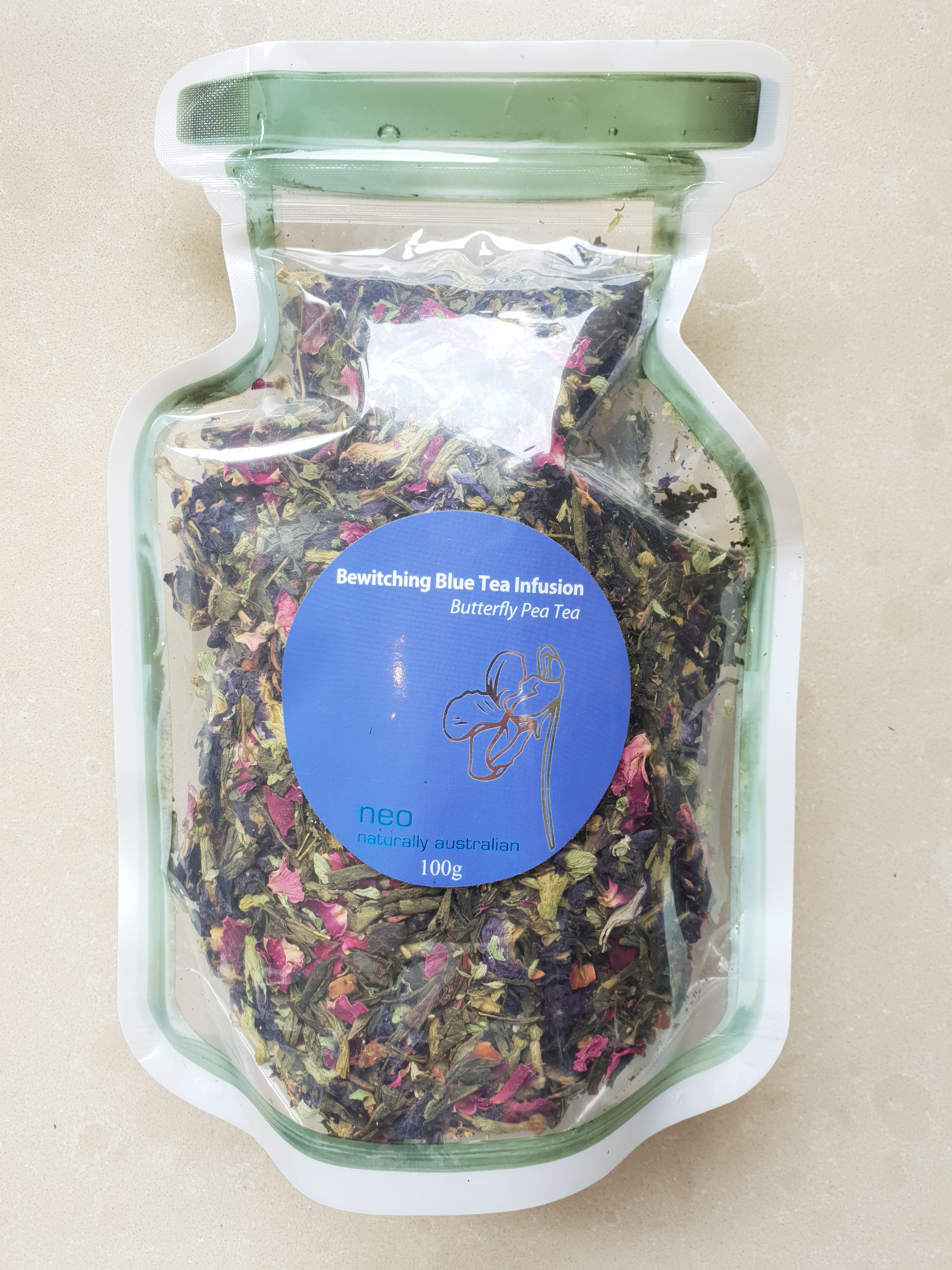 Bewitching Butterfly Pea Tea - Blue Tea 110g Refill