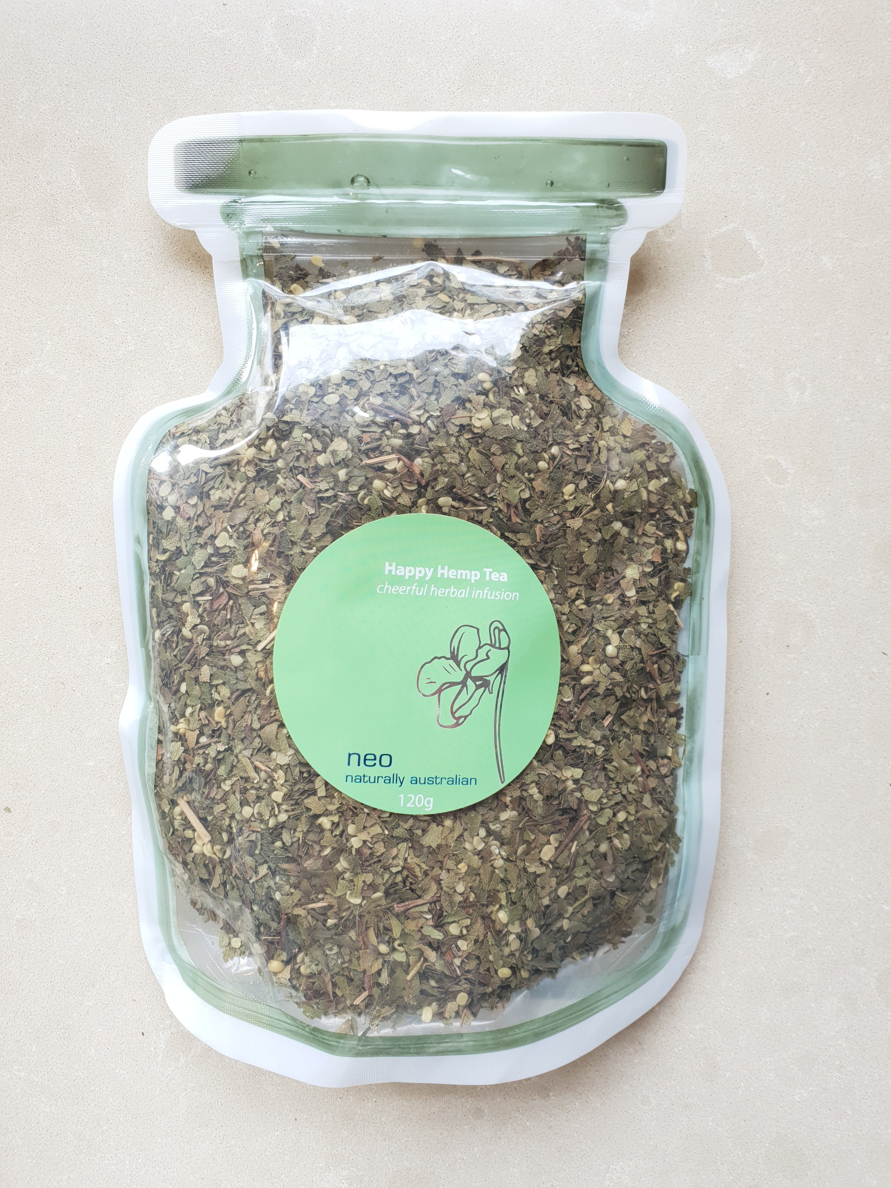 Happy Hemp Tea 130g Refill