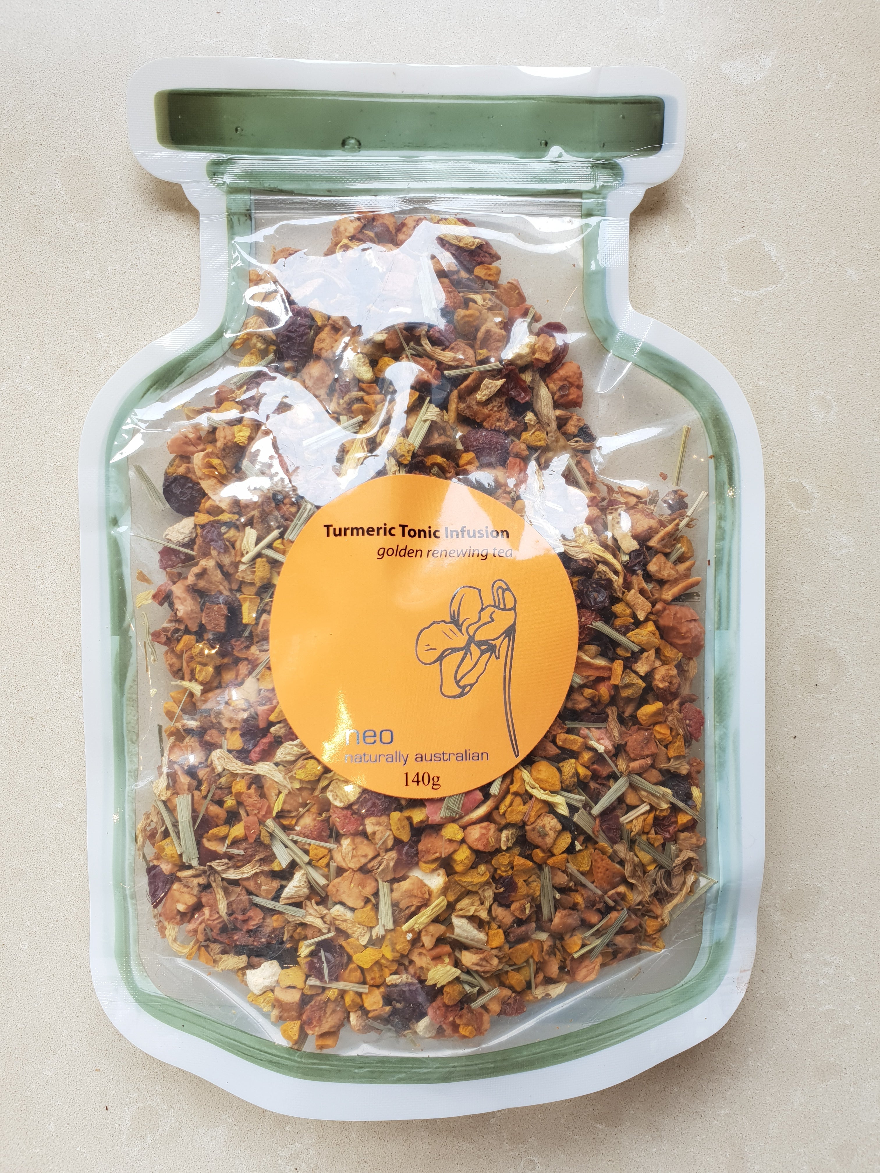 Turmeric Tonic Tea 140g Refill