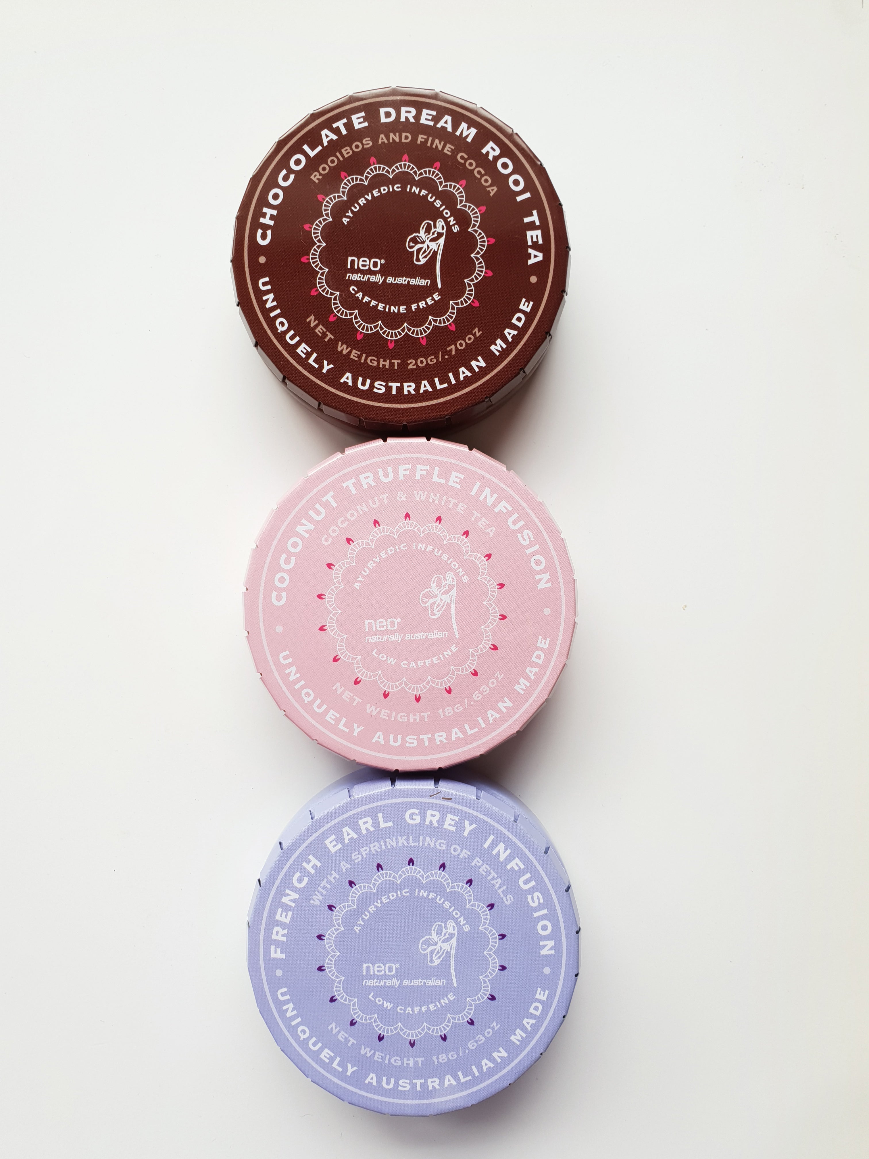 Speciality Neo Tea Travel Tin Trio