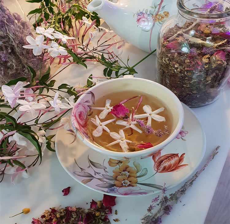 Flower Power Herbal Tea Infusion 75g Jar