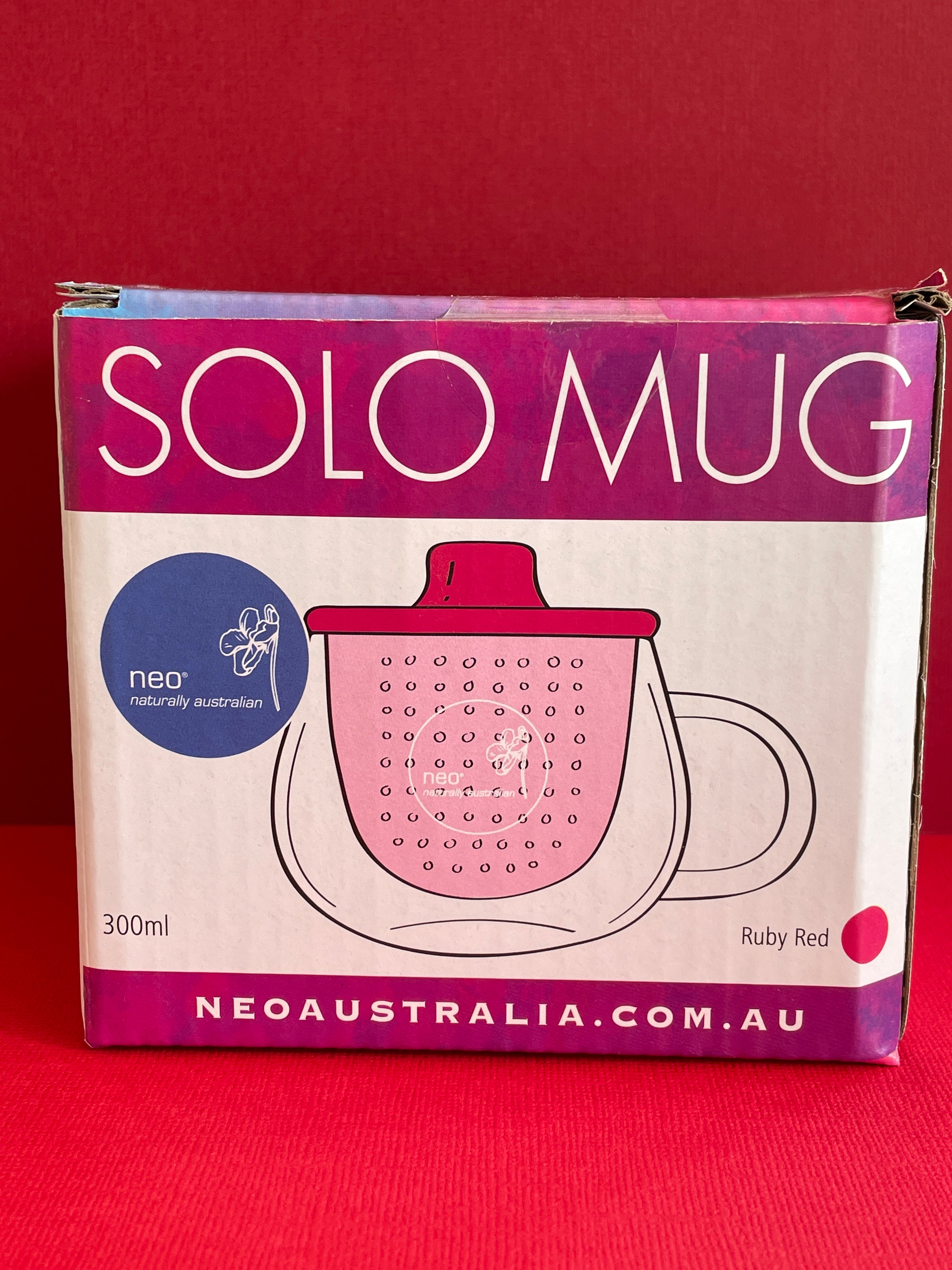 Kinto Unimug Red Tea Mug Infuser