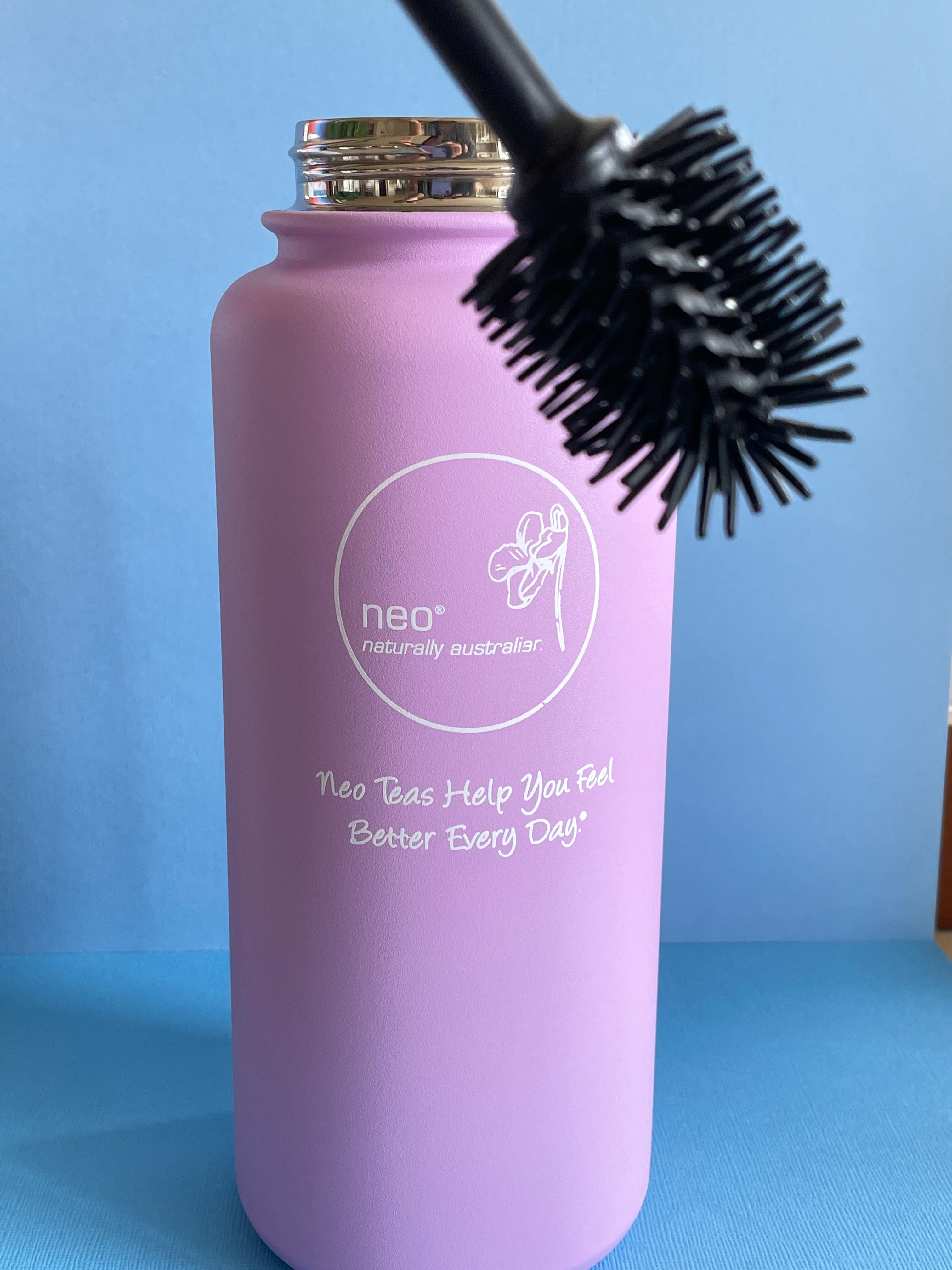 Silicon Long Handle Bottle Brush 28cm