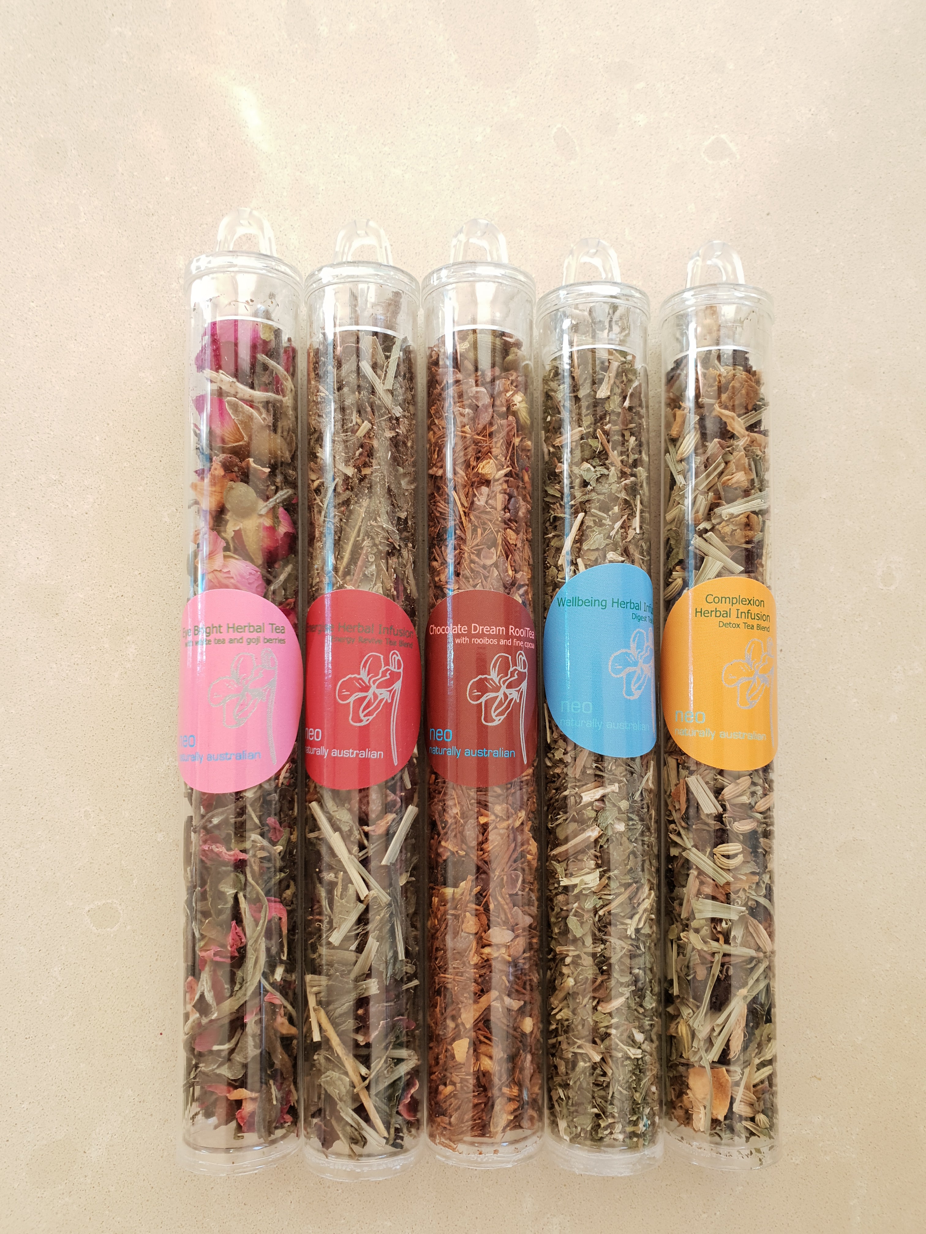 Neo Indulge Tea Tube Set