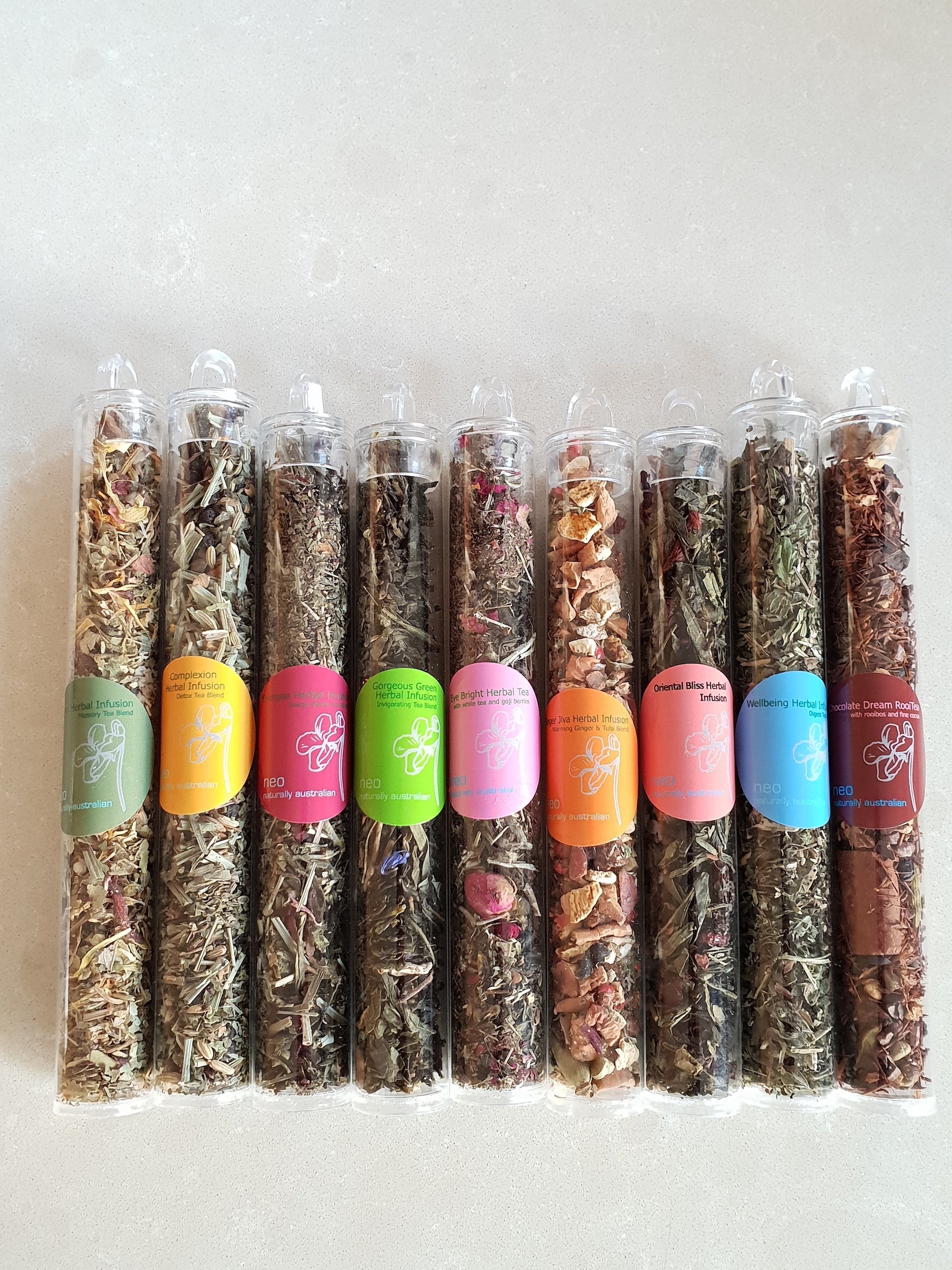Tea Tube Christmas Cracker Bon Bon