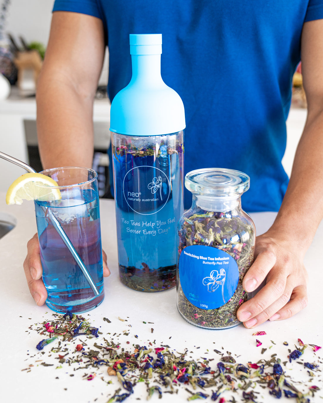 Blue Tea Cold Brew Duo