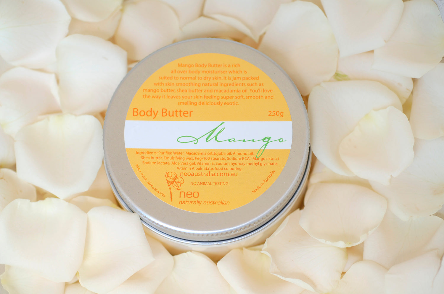 Mango Body Butter 250g