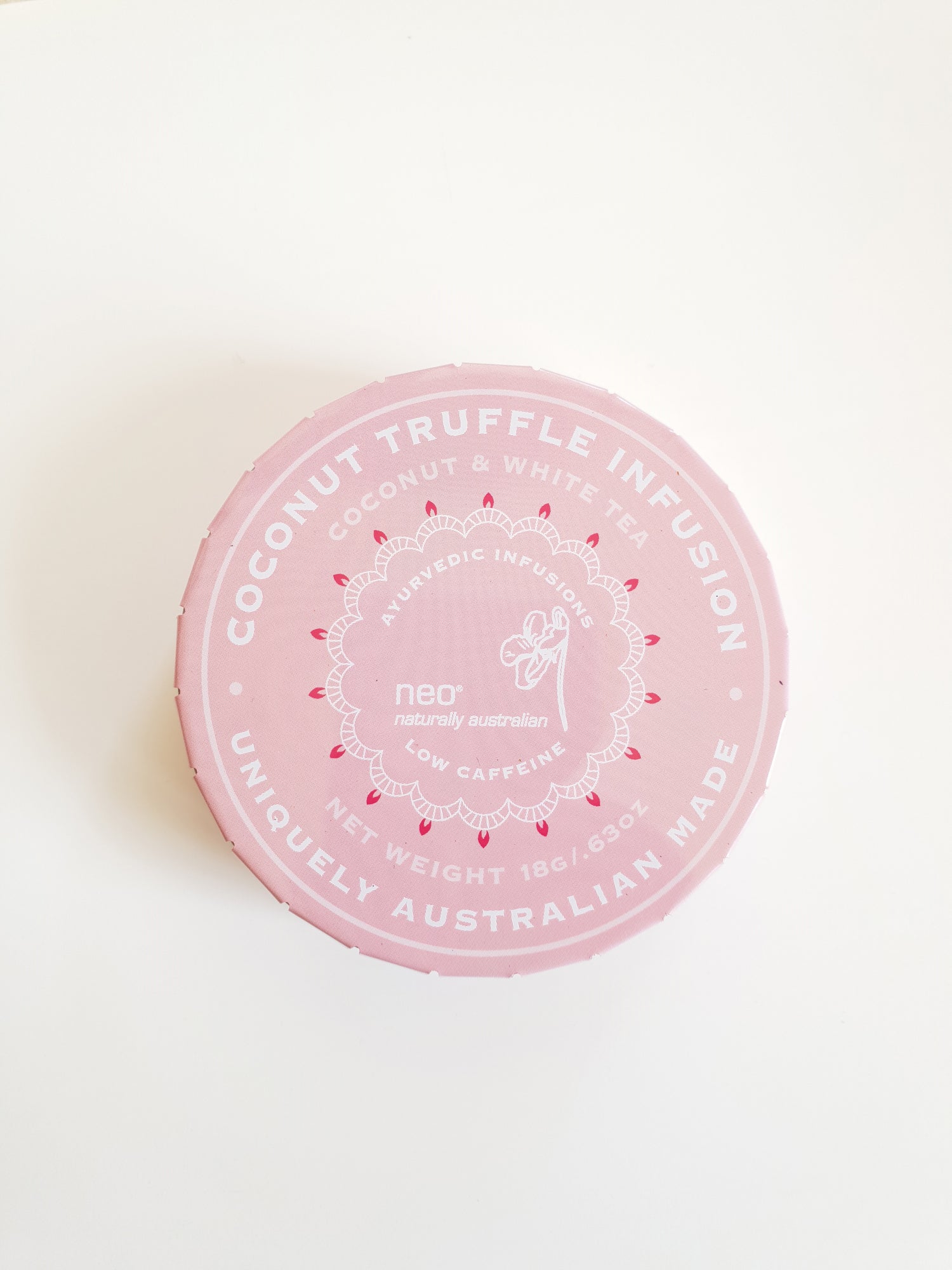 Coconut Tea Travel Tin 20g - Coconut Truffle