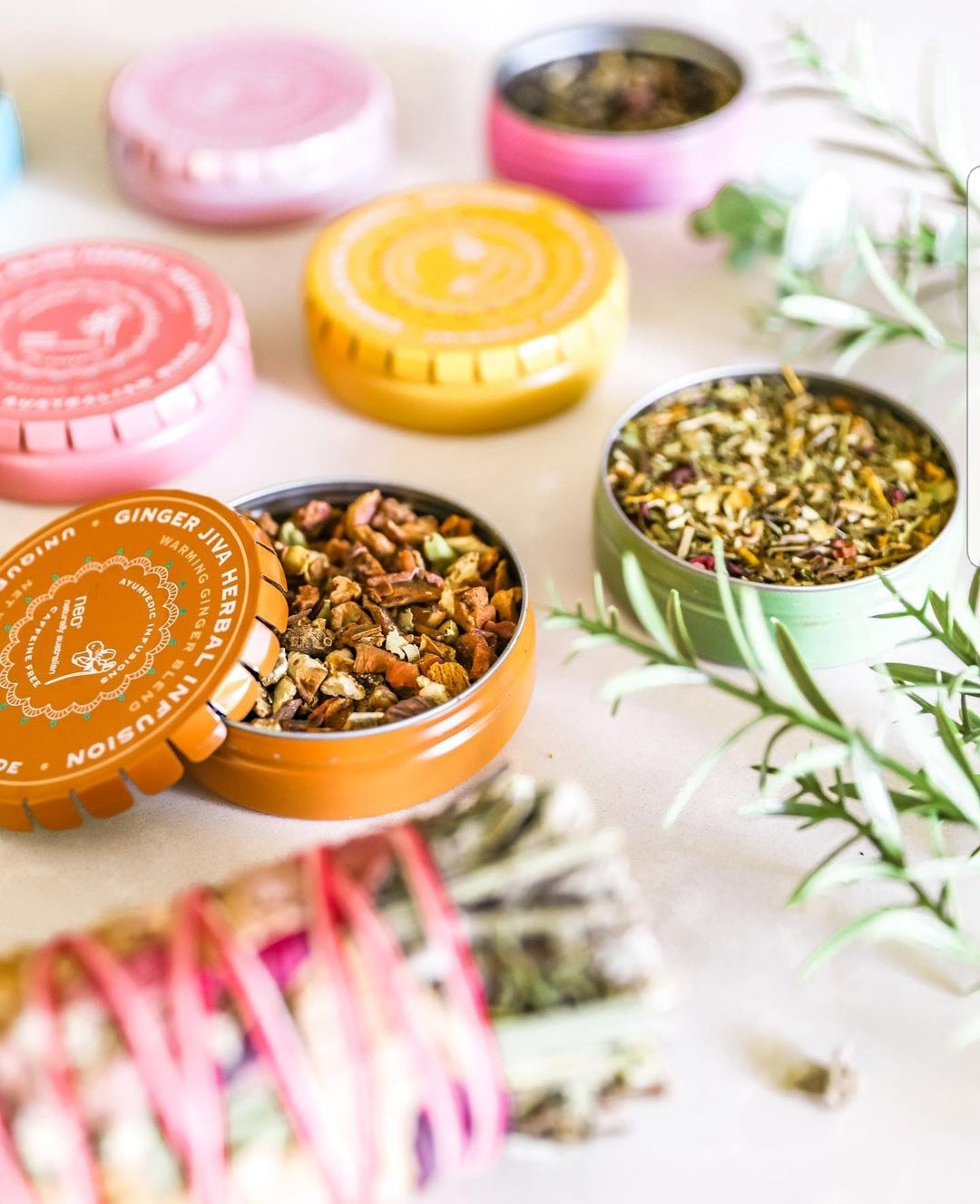 Brahmi Memory Tea Travel Tin 18g