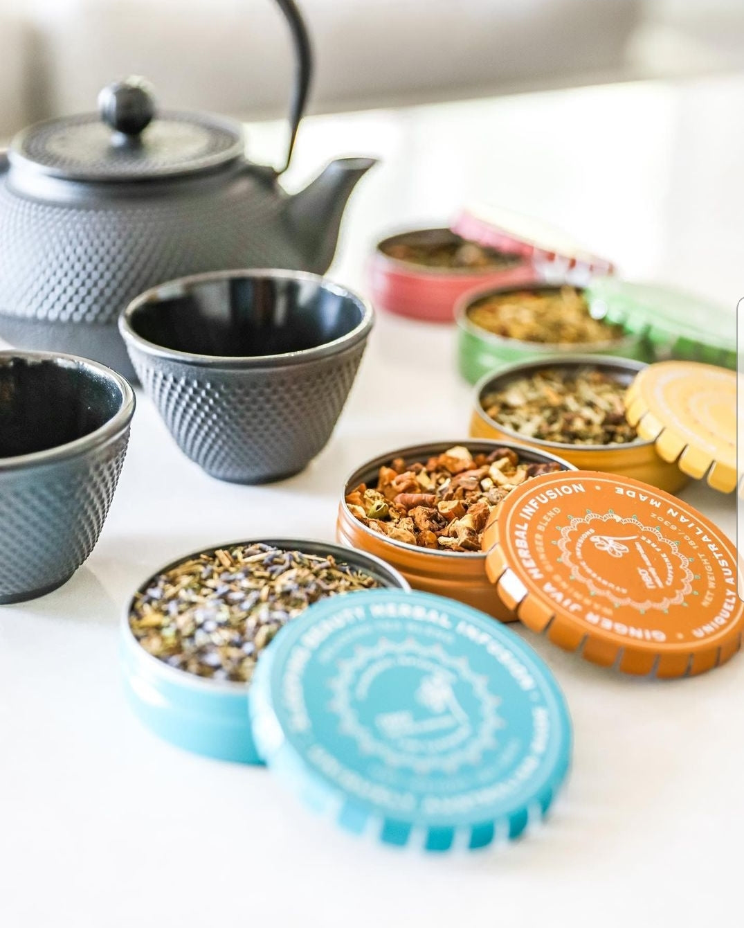 Sleeping Beauty Tea Travel Tin 15g - Jasmine Tea with Lemon Balm
