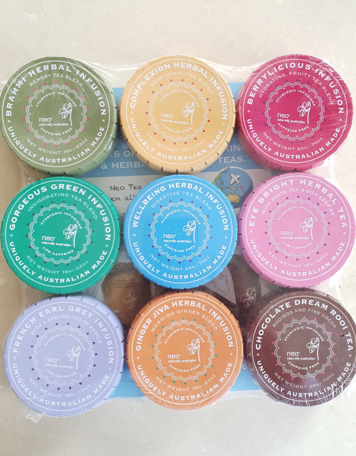 Neo Tealovers Luxury Travel Tin Tea Pack