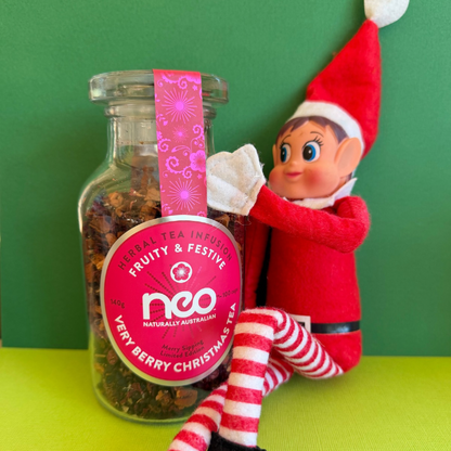 Very Berry Christmas Tea Jar 140g