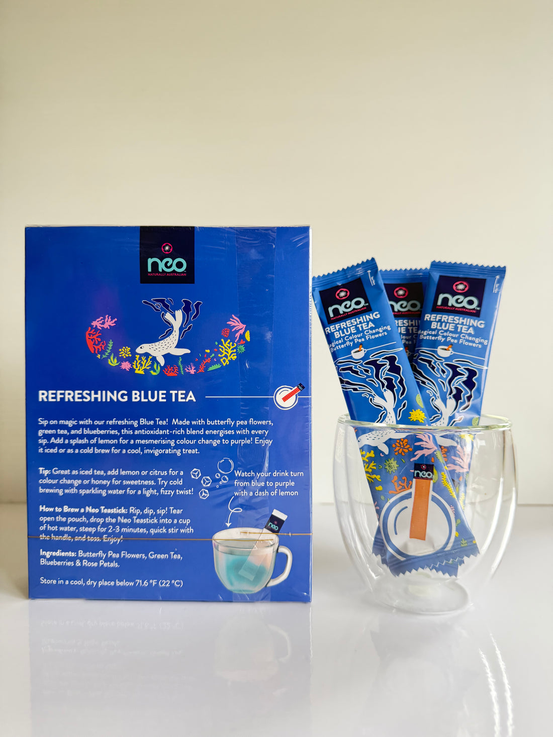 Neo Teastick Refreshing Blue Tea