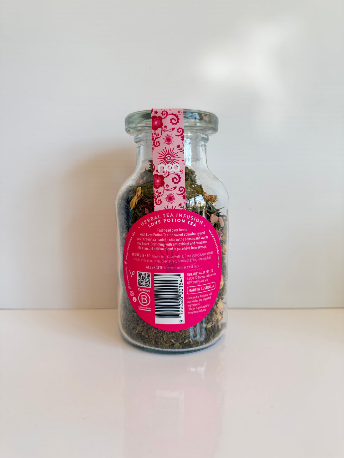 Love Potion Infusion Jar 120g