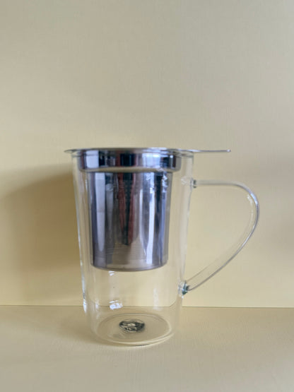 Glass Tea Mug with Infuser