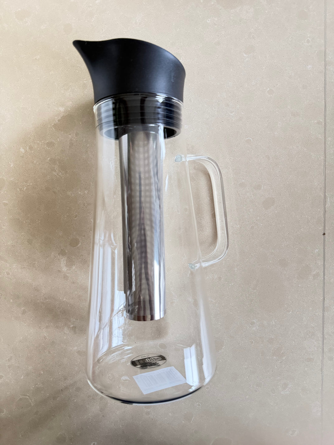 Glass Tea Jug Carafe With Infuser