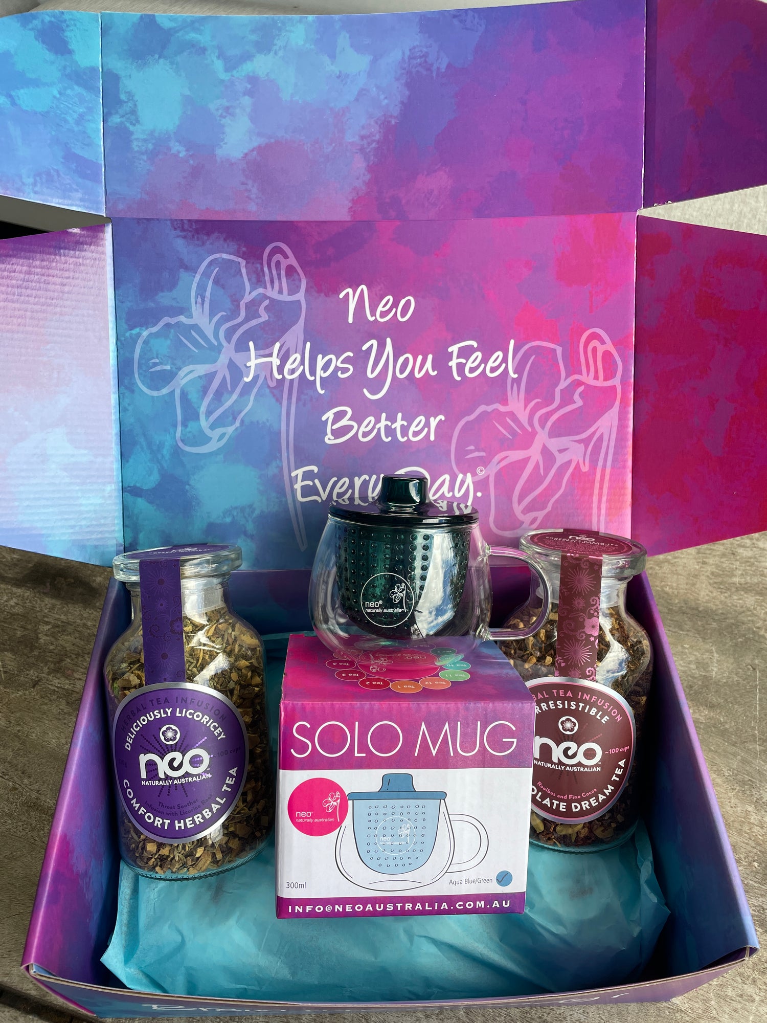 Licorice Tea &amp; Chocolate Tea Decadent Duo Gift Set