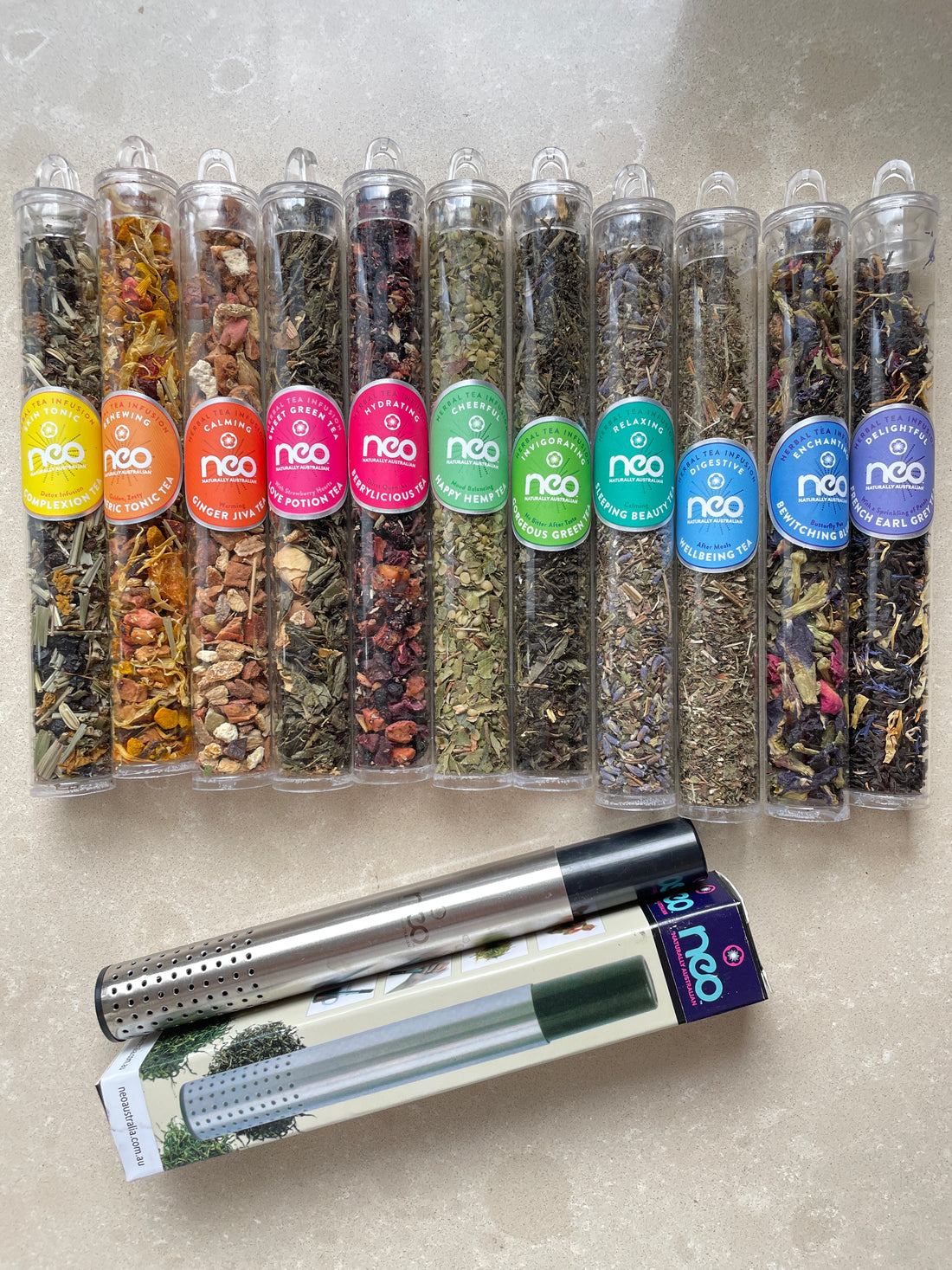 Tea Tube &amp; Tea Stick Discovery Gift Set