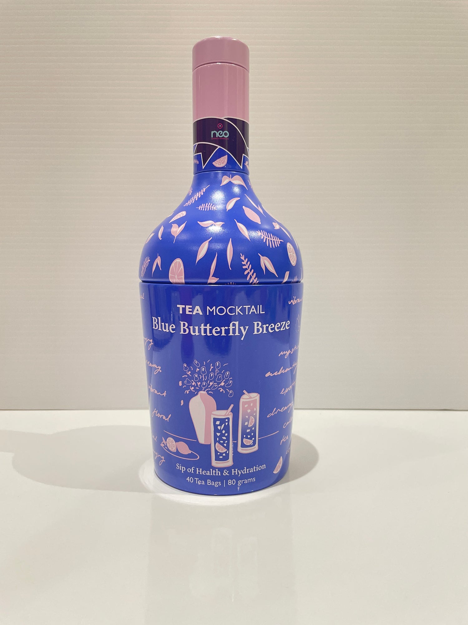 Tea Mocktail Blue Butterfly Breeze