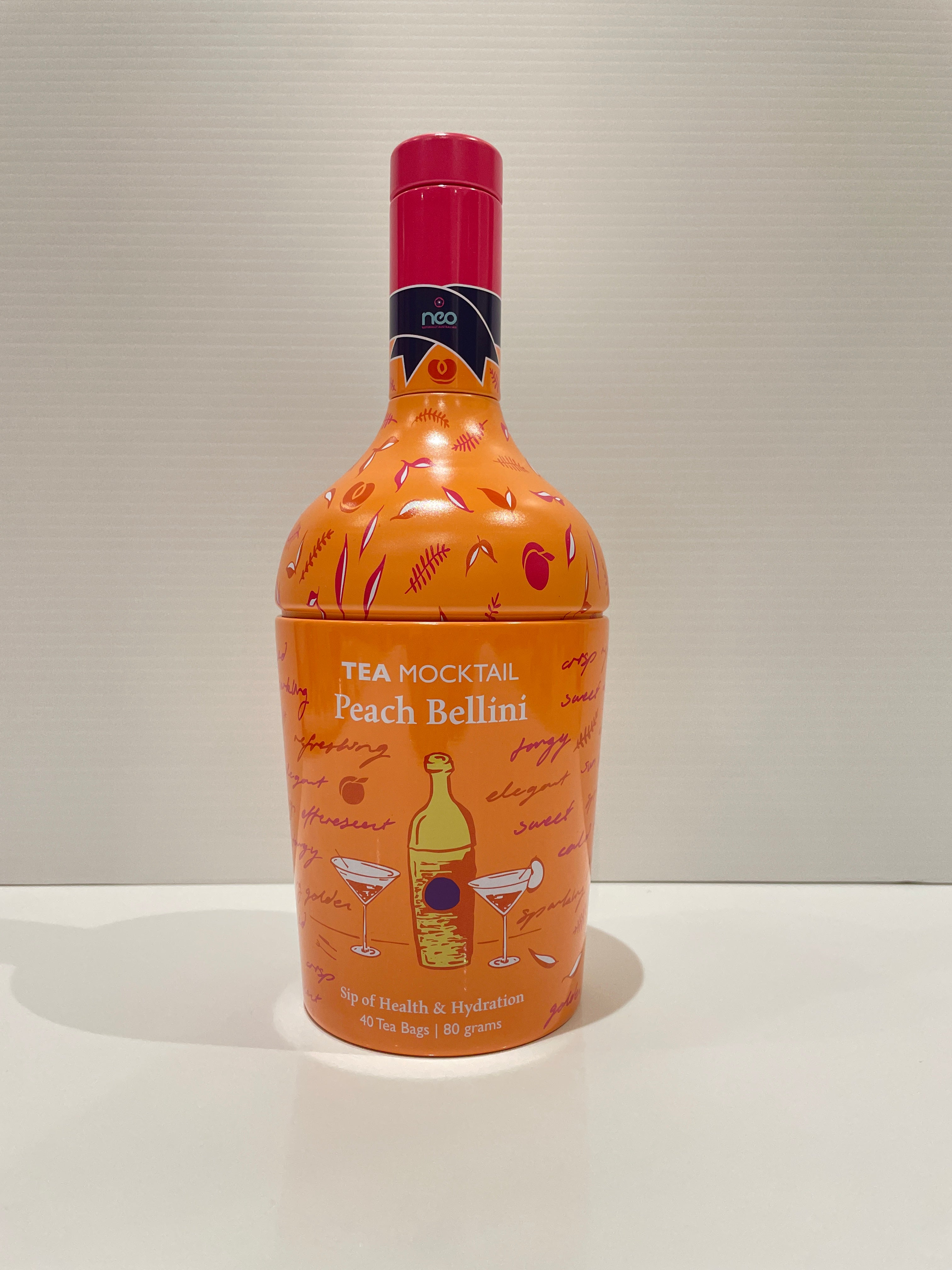 Tea Mocktail Peach Bellini