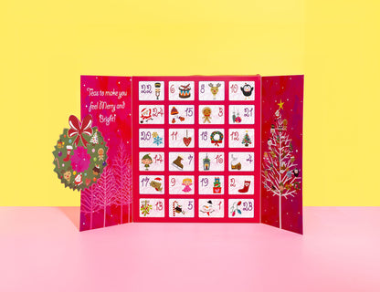Christmas Tea Advent Calendar - 24 Days Premium Tea Collection