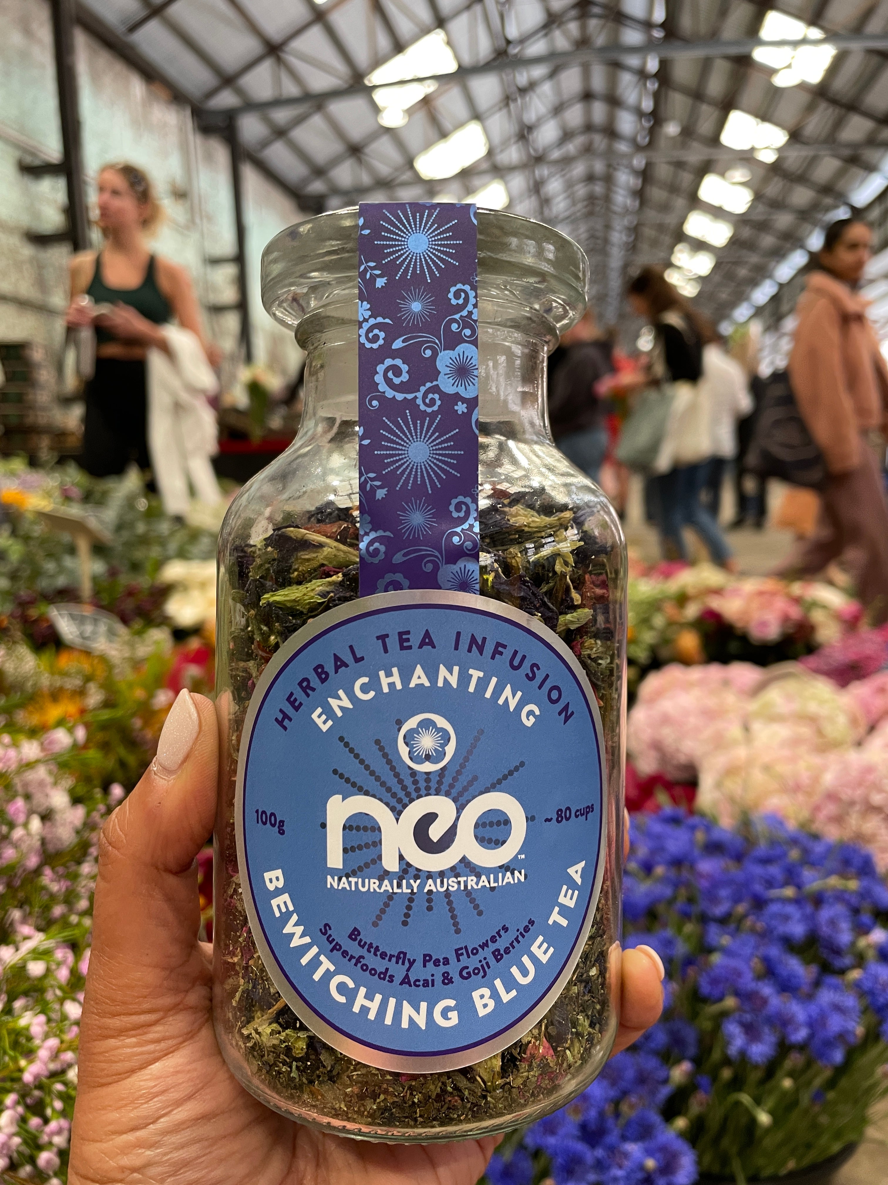 Bewitching Butterfly Pea Tea - Blue Tea Jar 100g