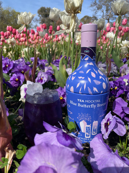 Tea Mocktail Blue Butterfly Breeze