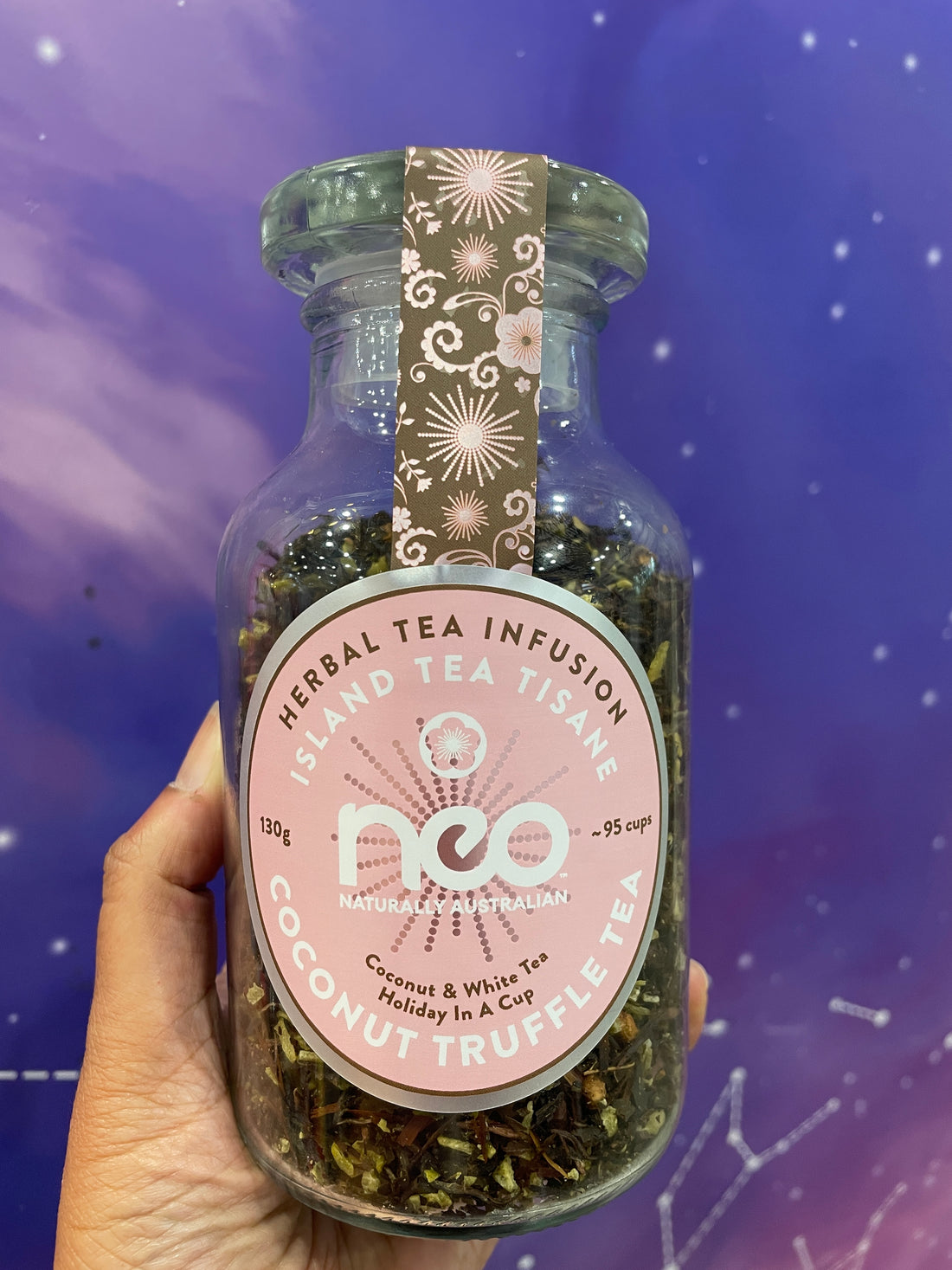 Coconut Tea Jar 130g - Coconut Truffle Tea