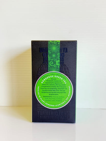 Gorgeous Green Tea – 6 Box Bulk Pack (Pyramid Teabags)