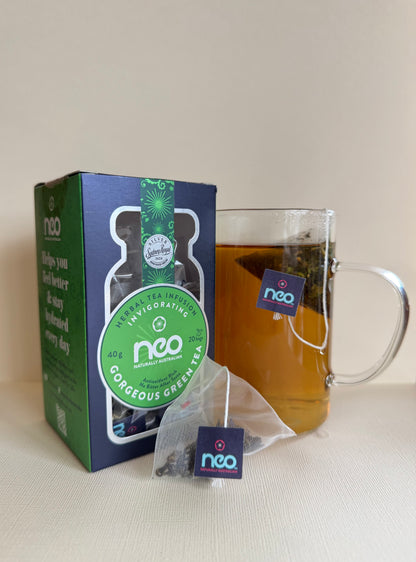 Gorgeous Green Tea – 6 Box Bulk Pack (Pyramid Teabags)