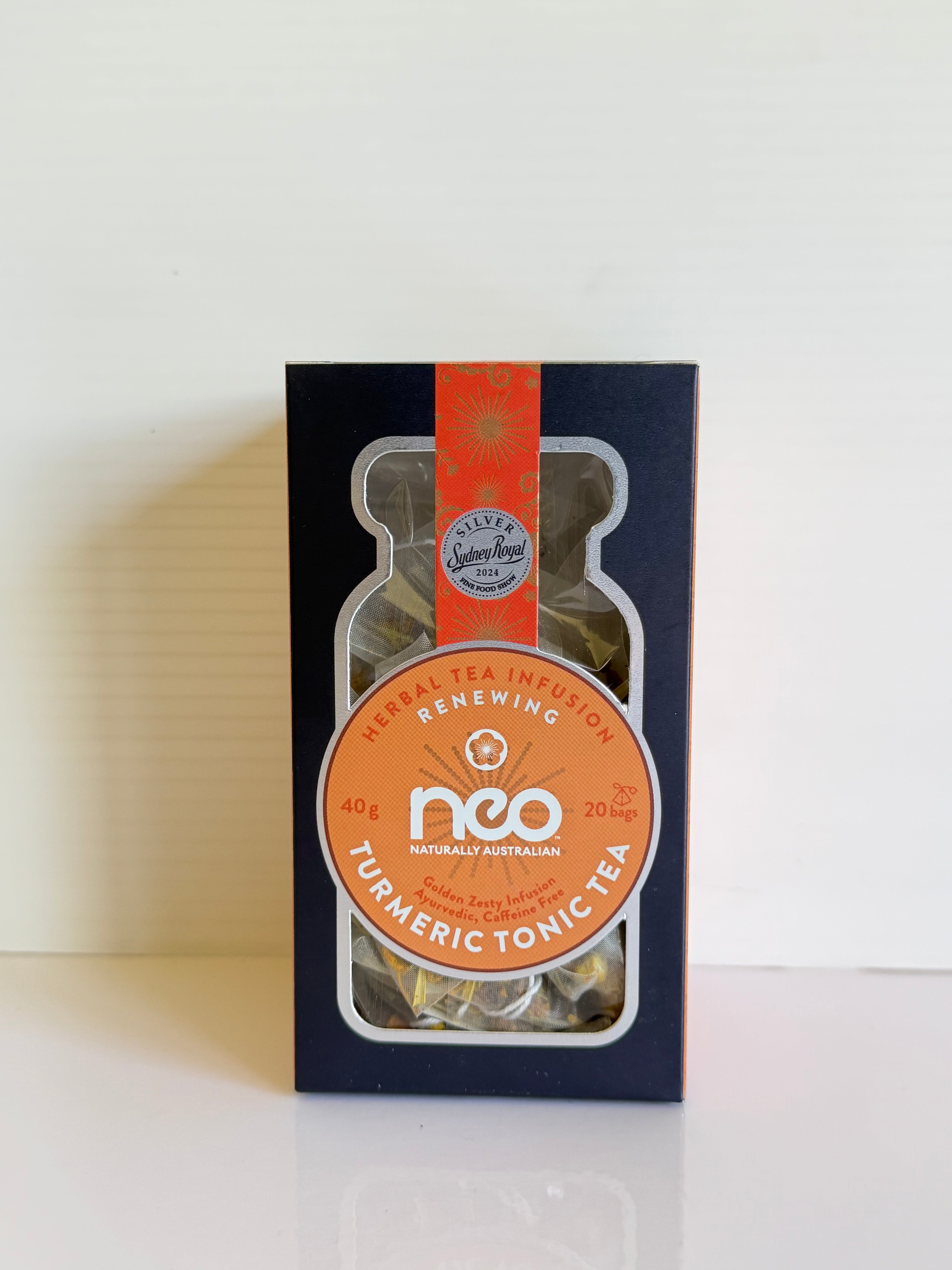 Turmeric Tonic Tea – 6 Box Bulk Pack (Pyramid Teabags)