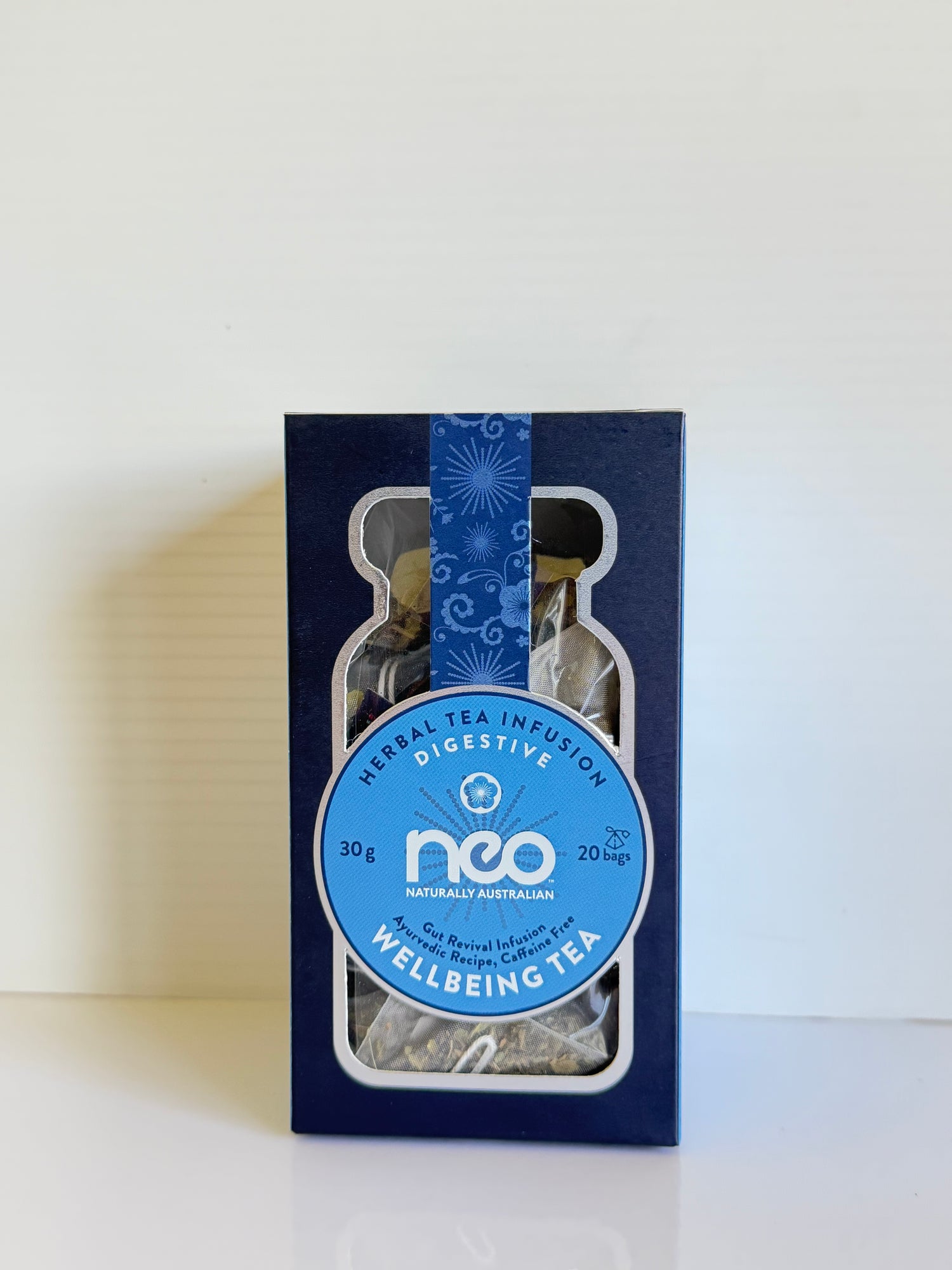 Wellbeing Digestive Tea – 6 Box Bulk Pack (Pyramid Teabags)