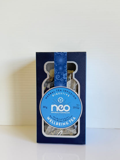 Wellbeing Digestive Tea – 6 Box Bulk Pack (Pyramid Teabags)