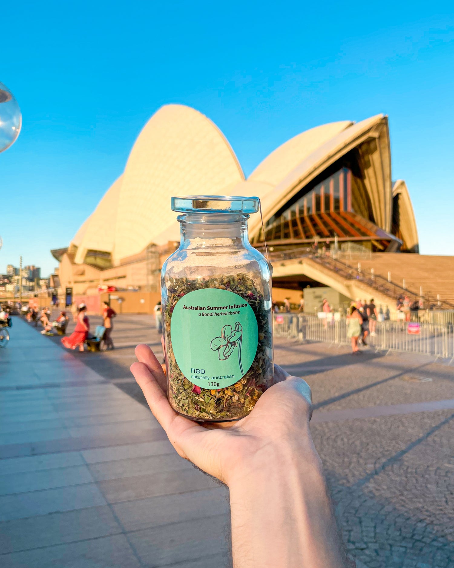 Australiana Native Tea Jar 100g