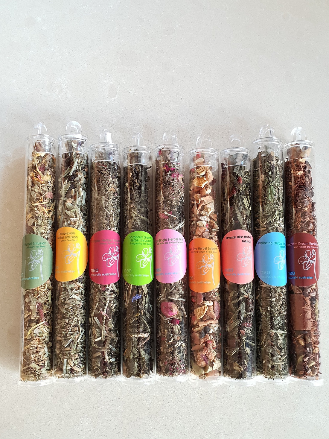 Tea Tube Christmas Cracker Bon Bon