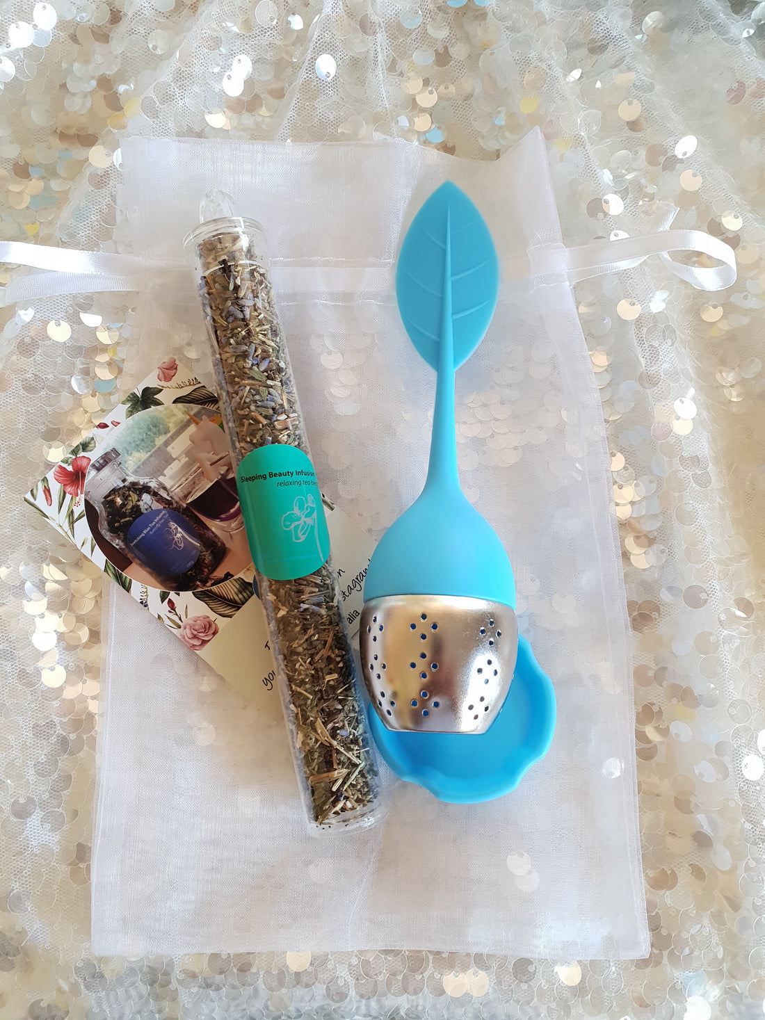 Sleeping Beauty Tea Sip Kit - Jasmine Tea with Lemon Balm