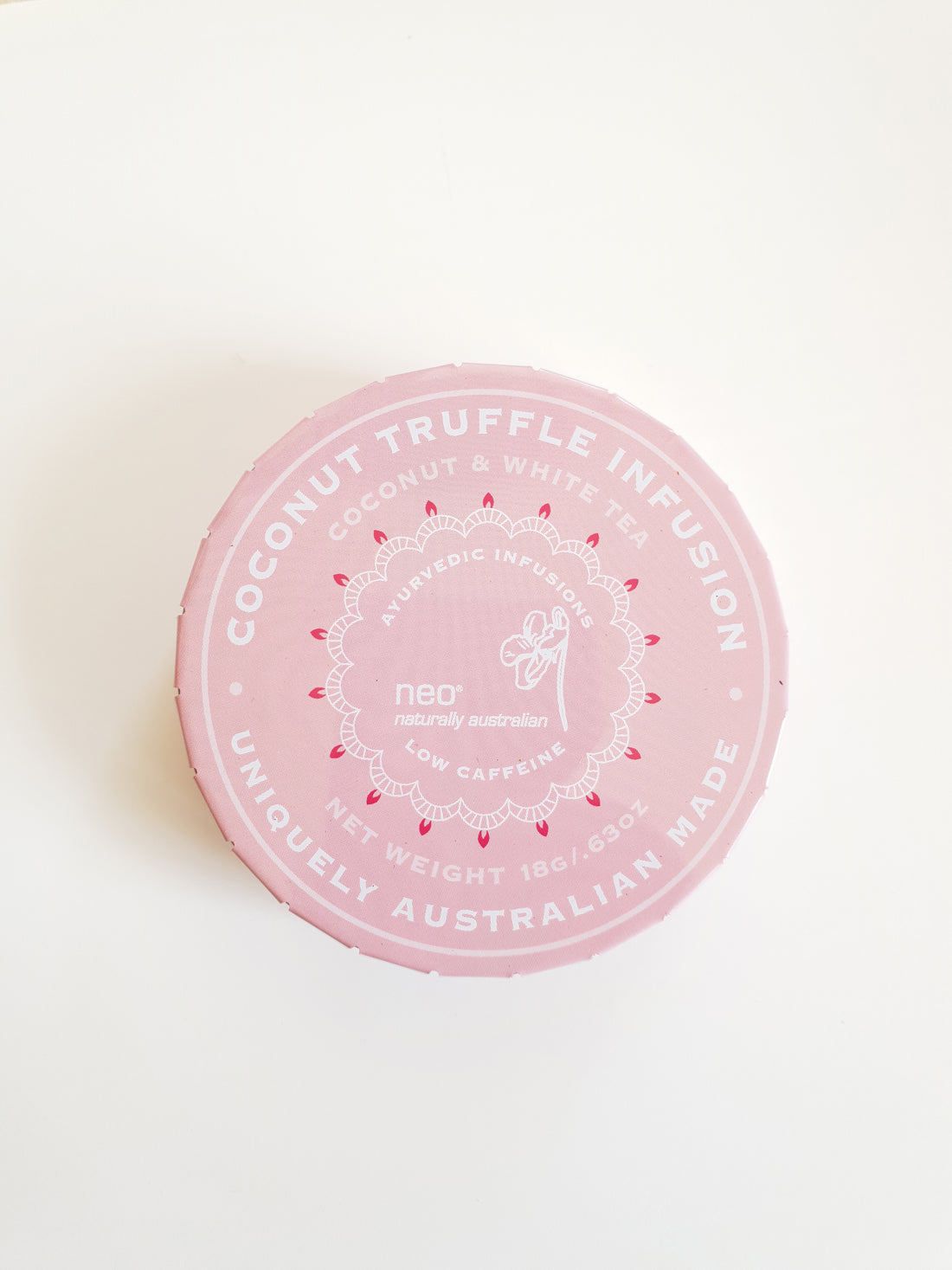 Coconut Tea Travel Tin 20g - Coconut Truffle