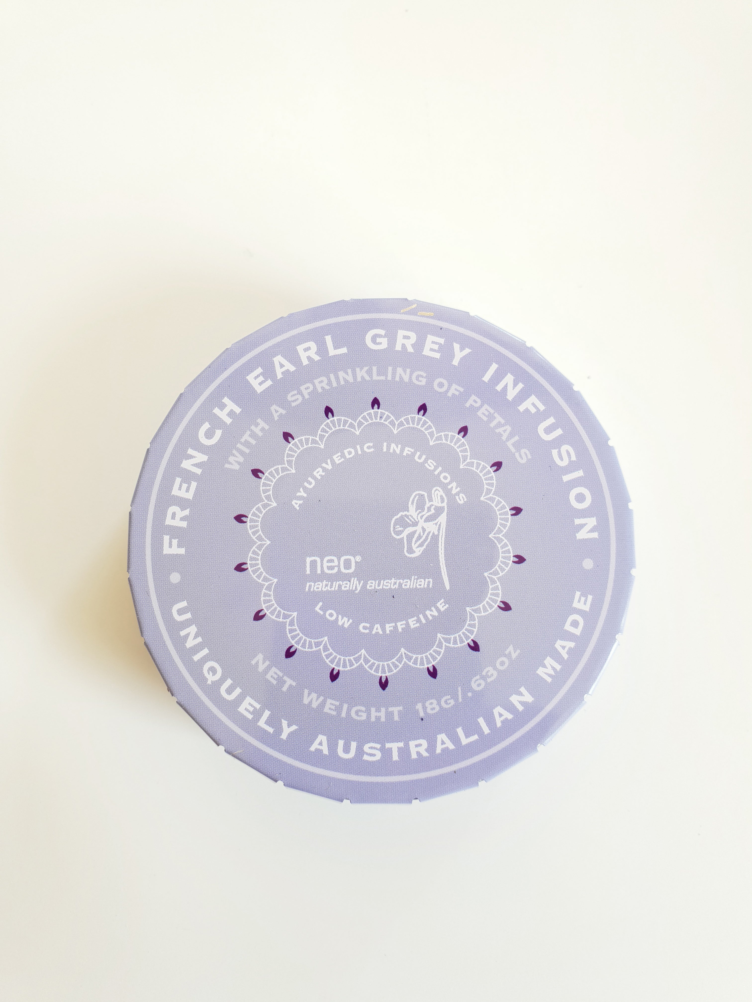 French Earl Grey Tea Travel Tin 18g