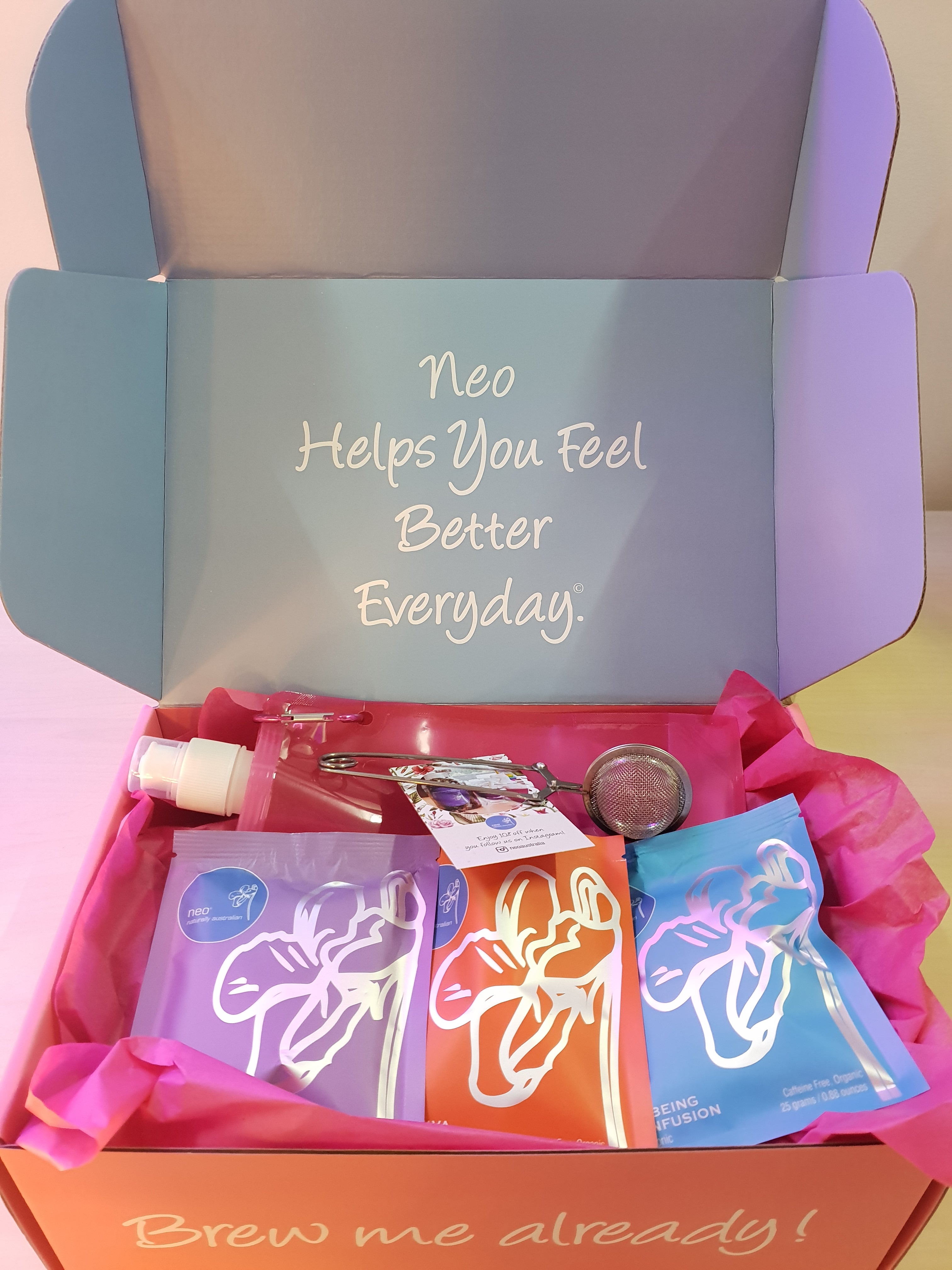 Stay Calm Tea Box