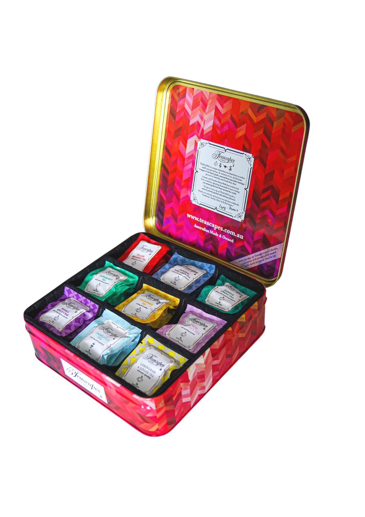 Teascapes Luxury Tea Chest Neo Australia